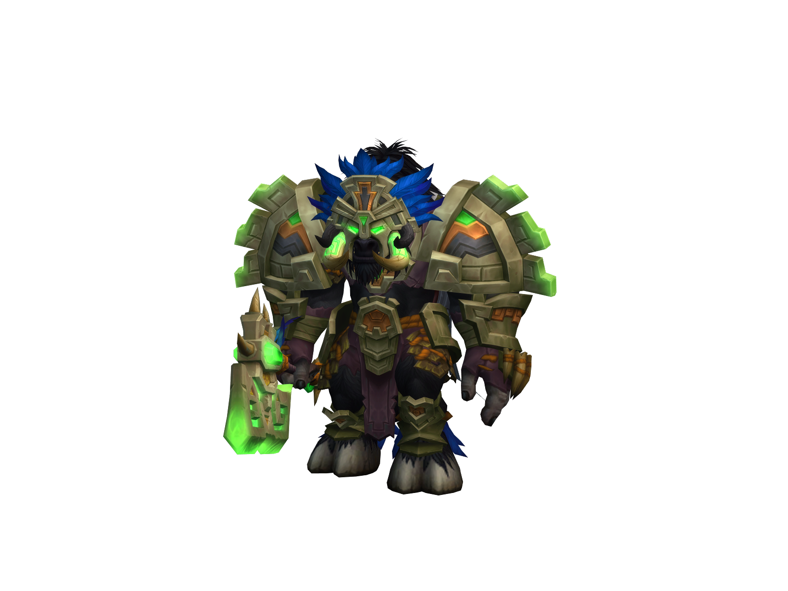 Mandarin 3D character render