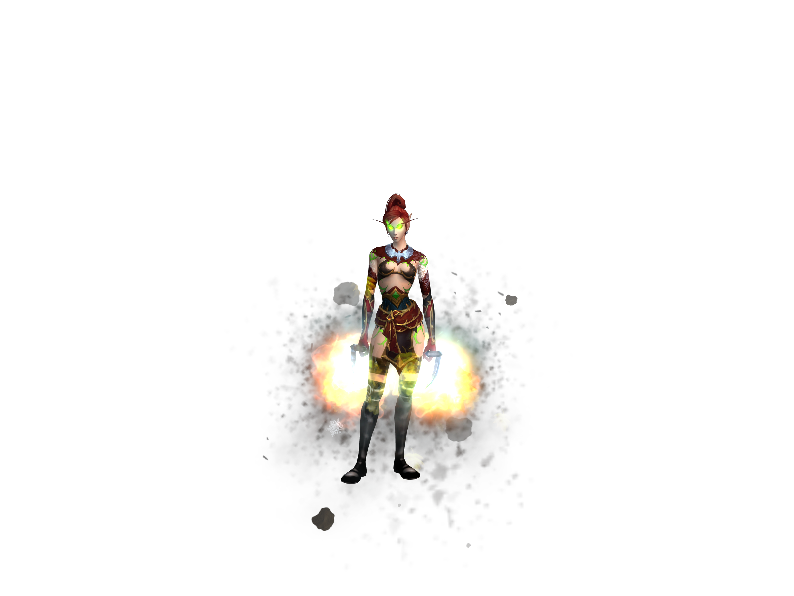 pándemok 3D character render
