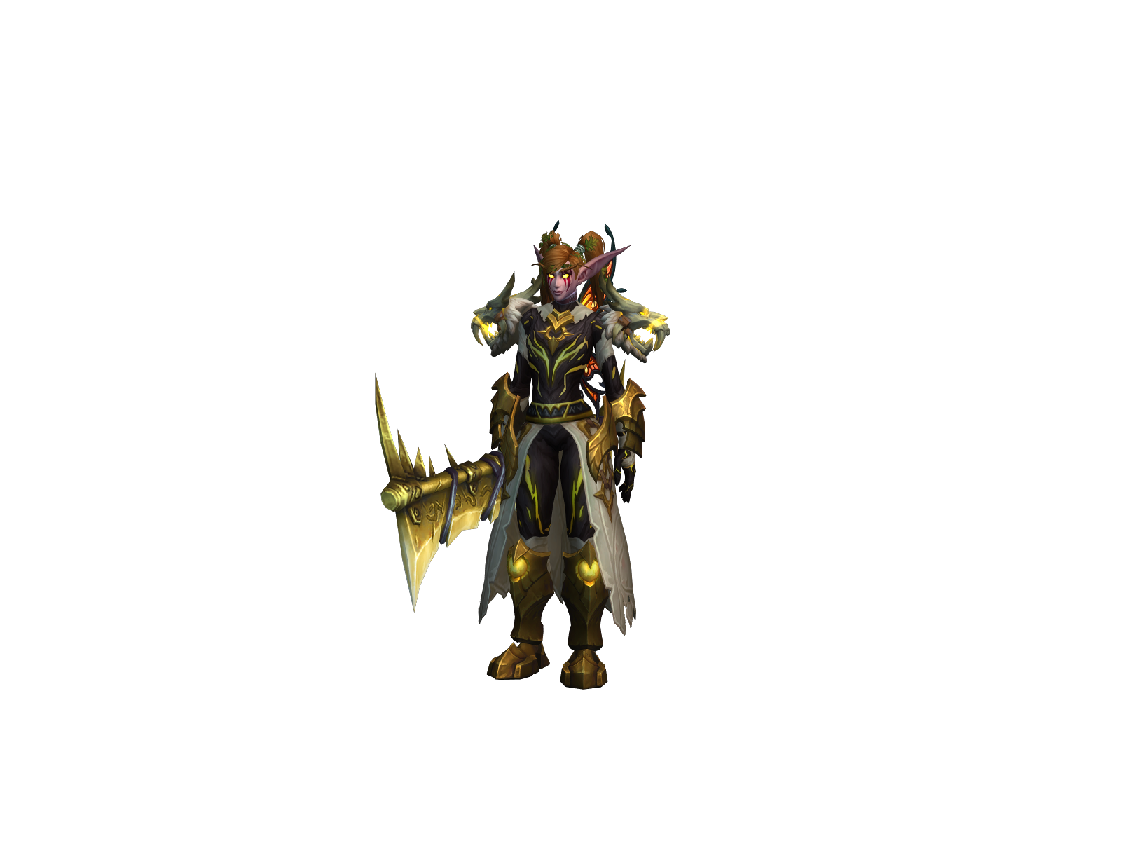 Pöäengei 3D character render