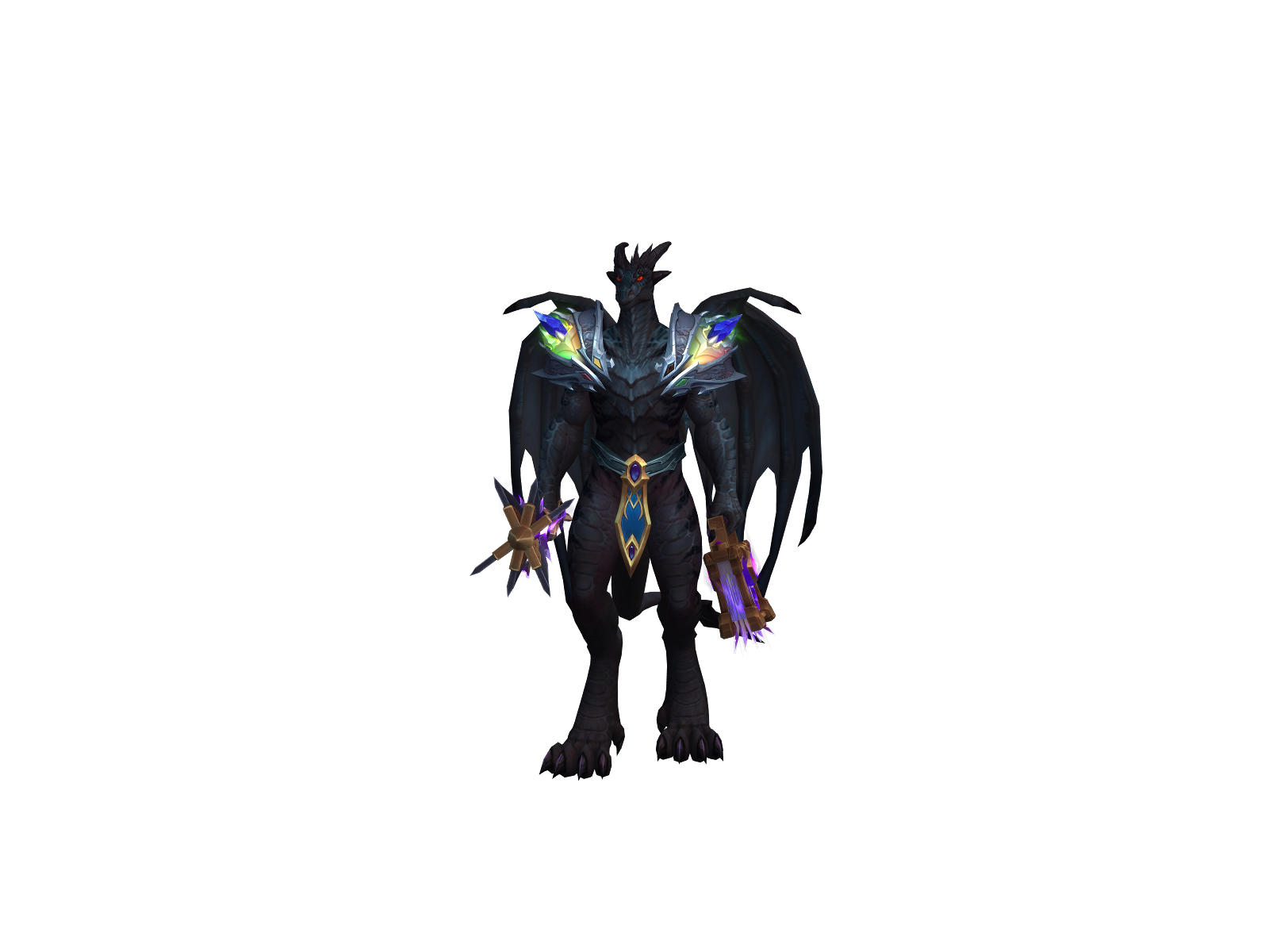 Wøw 3D character render