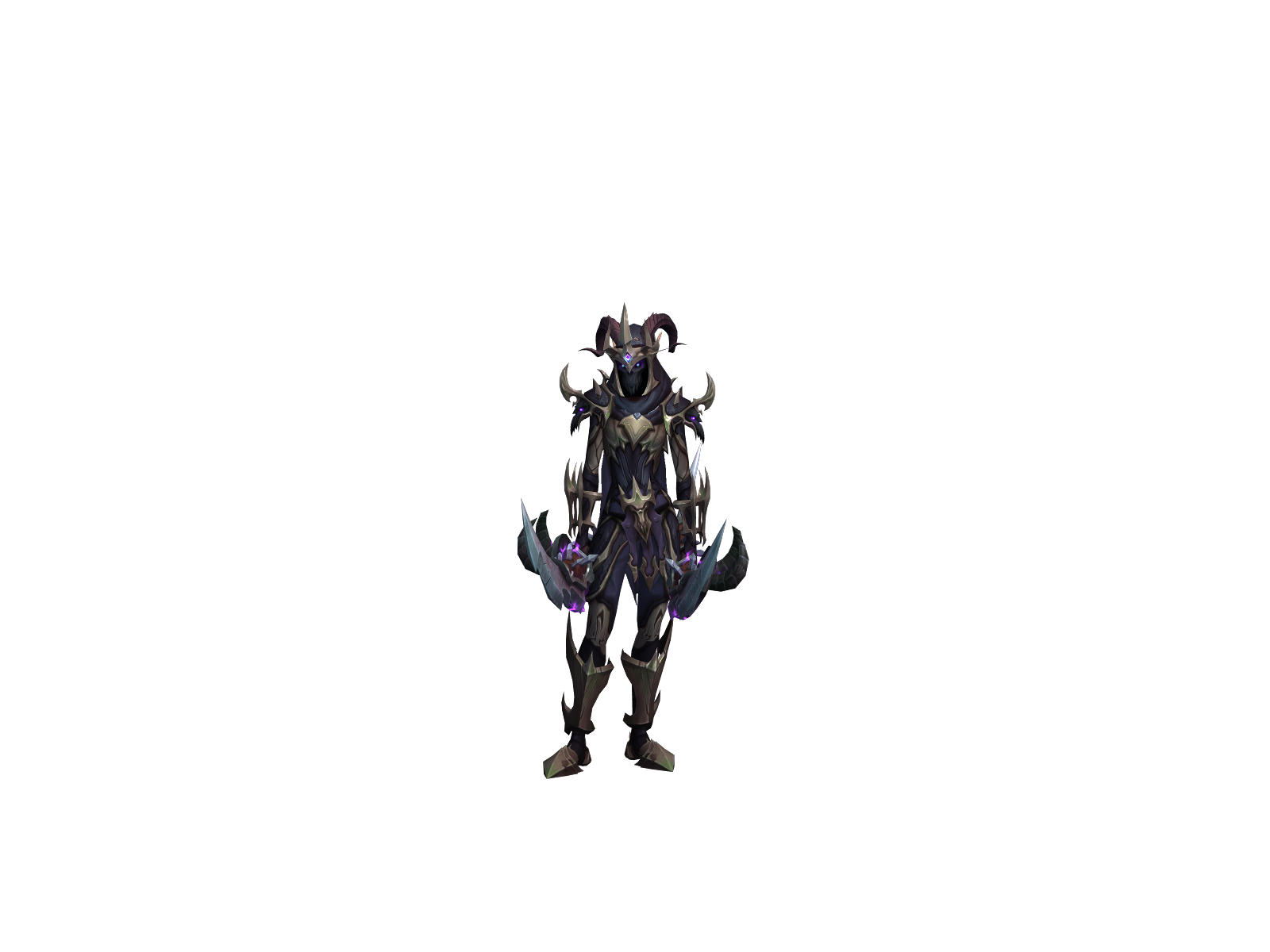 Demonarc 3D character render