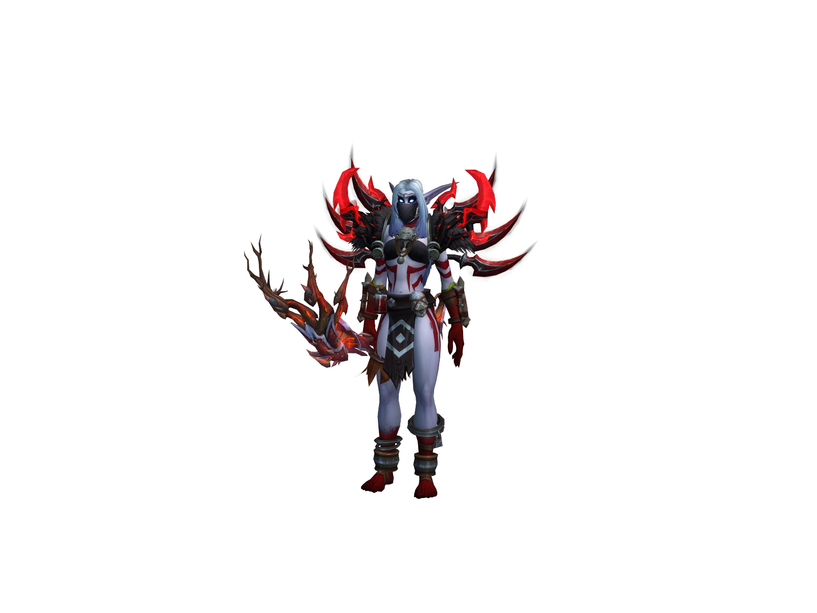 Yahna 3D character render