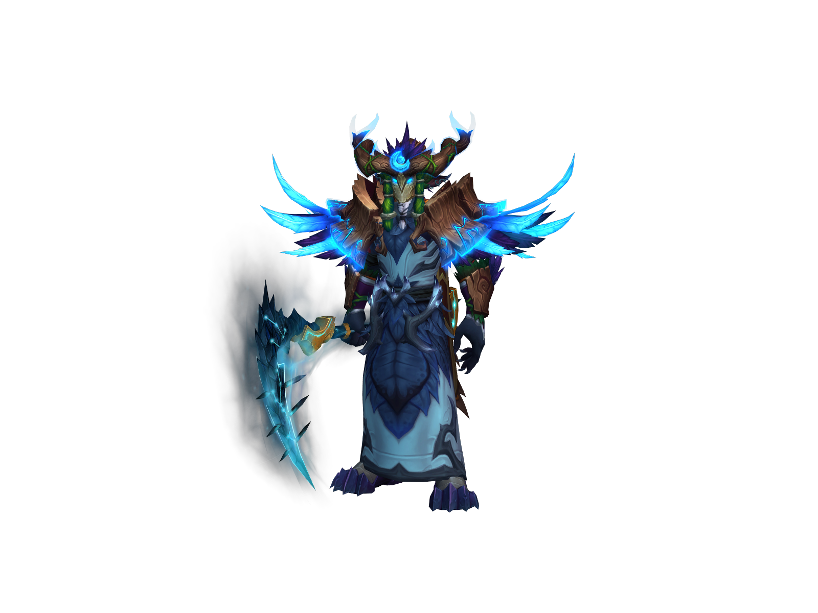 Rukjinn character render