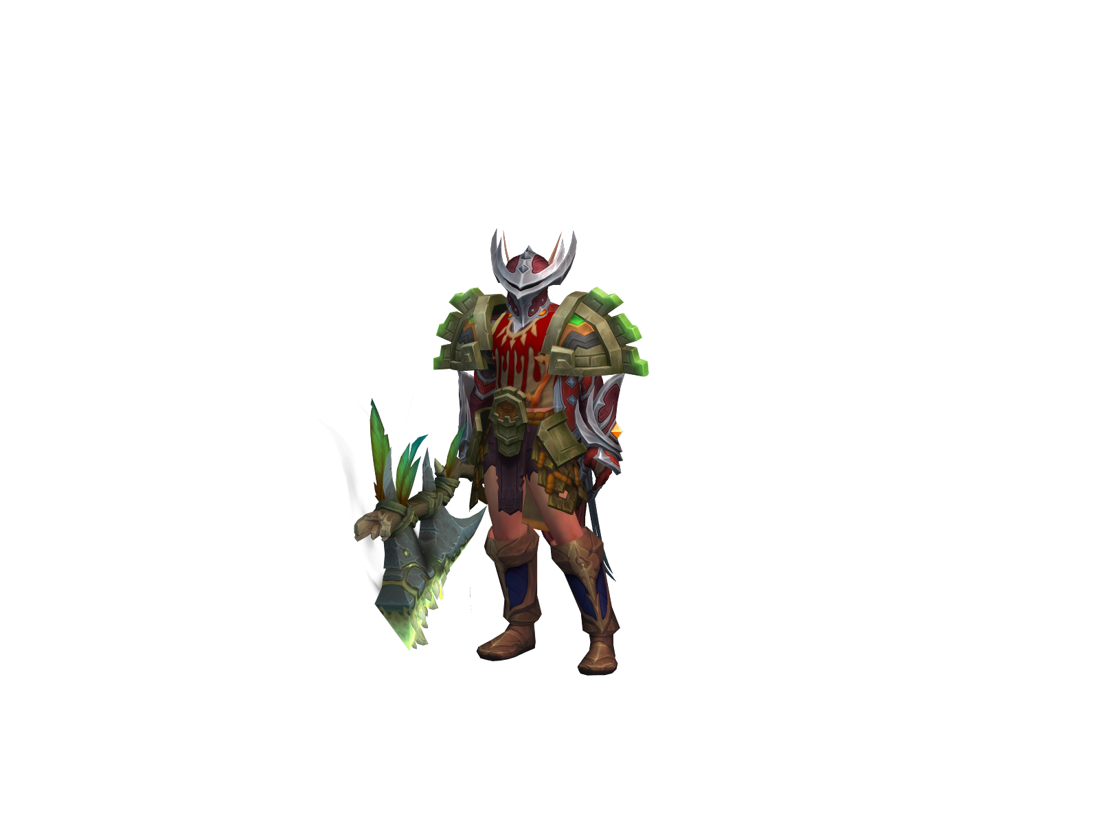 Vêndêttä 3D character render
