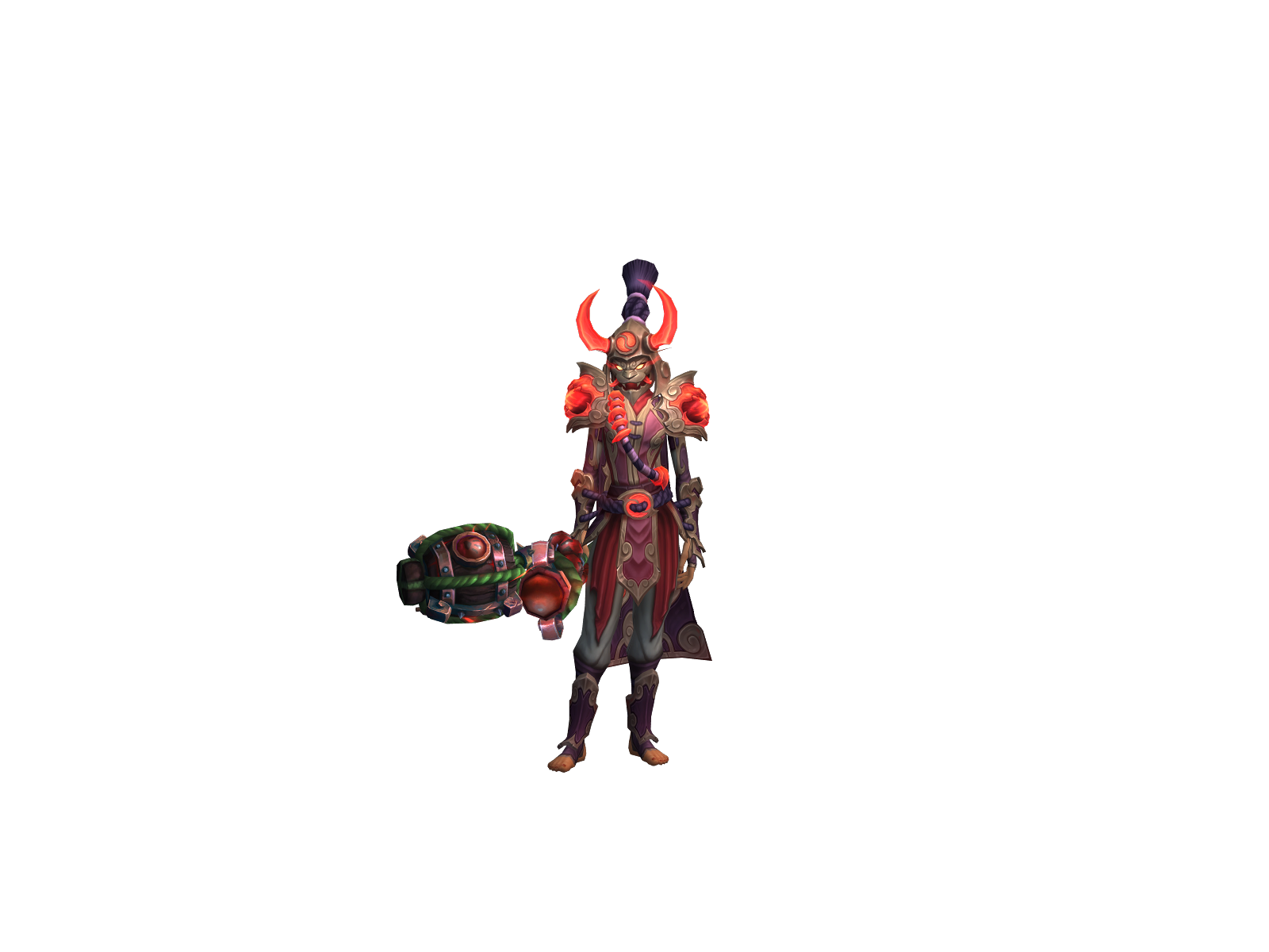 Förtchen 3D character render