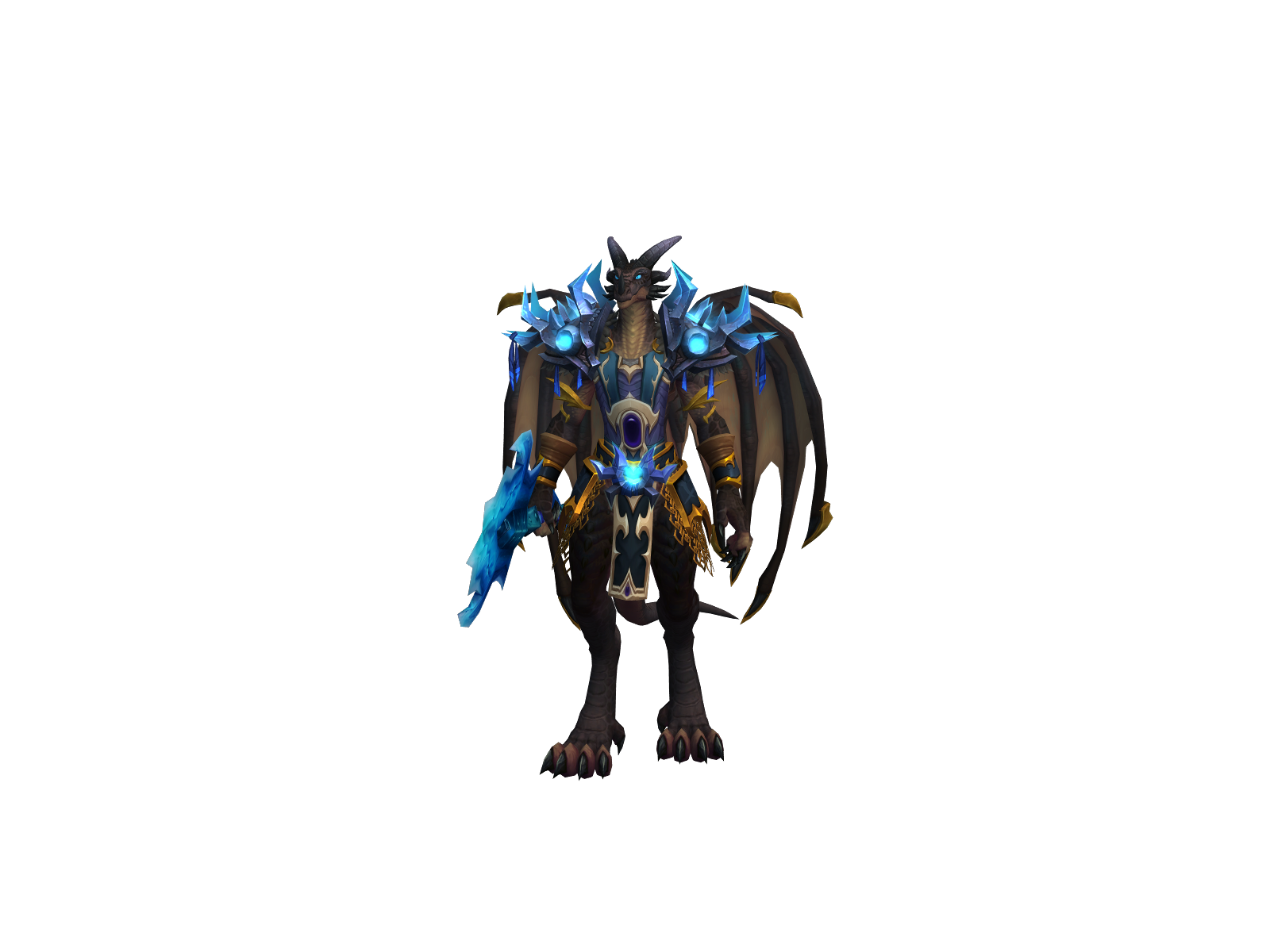 Dewaluga 3D character render