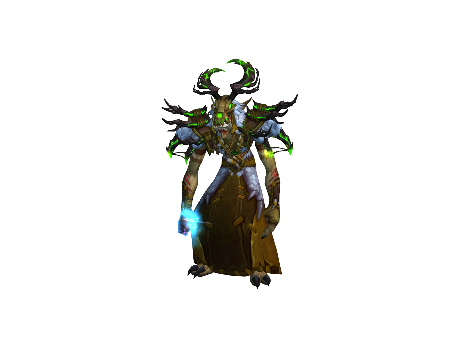 Natyr 3D character render