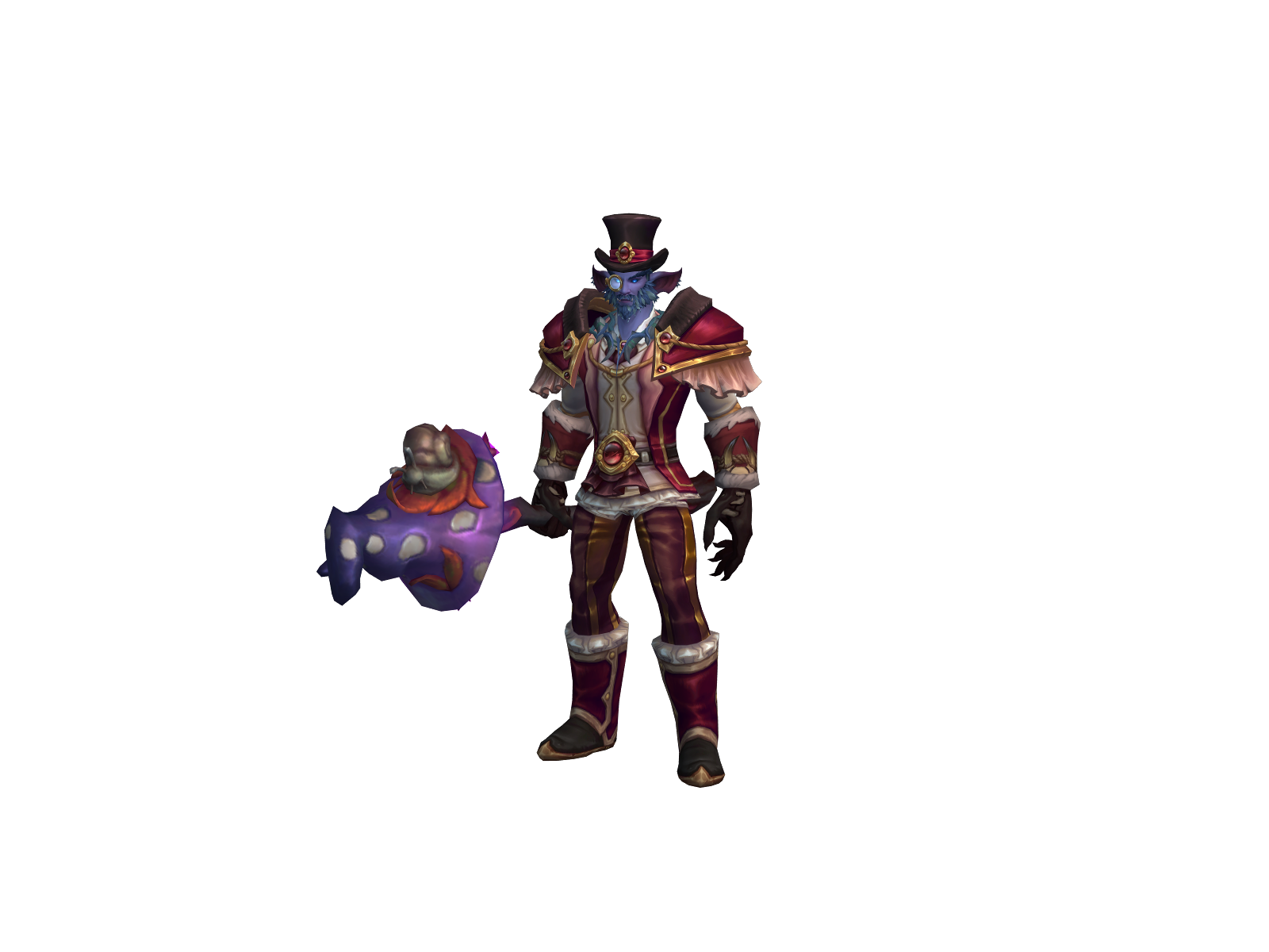 Mykus 3D character render