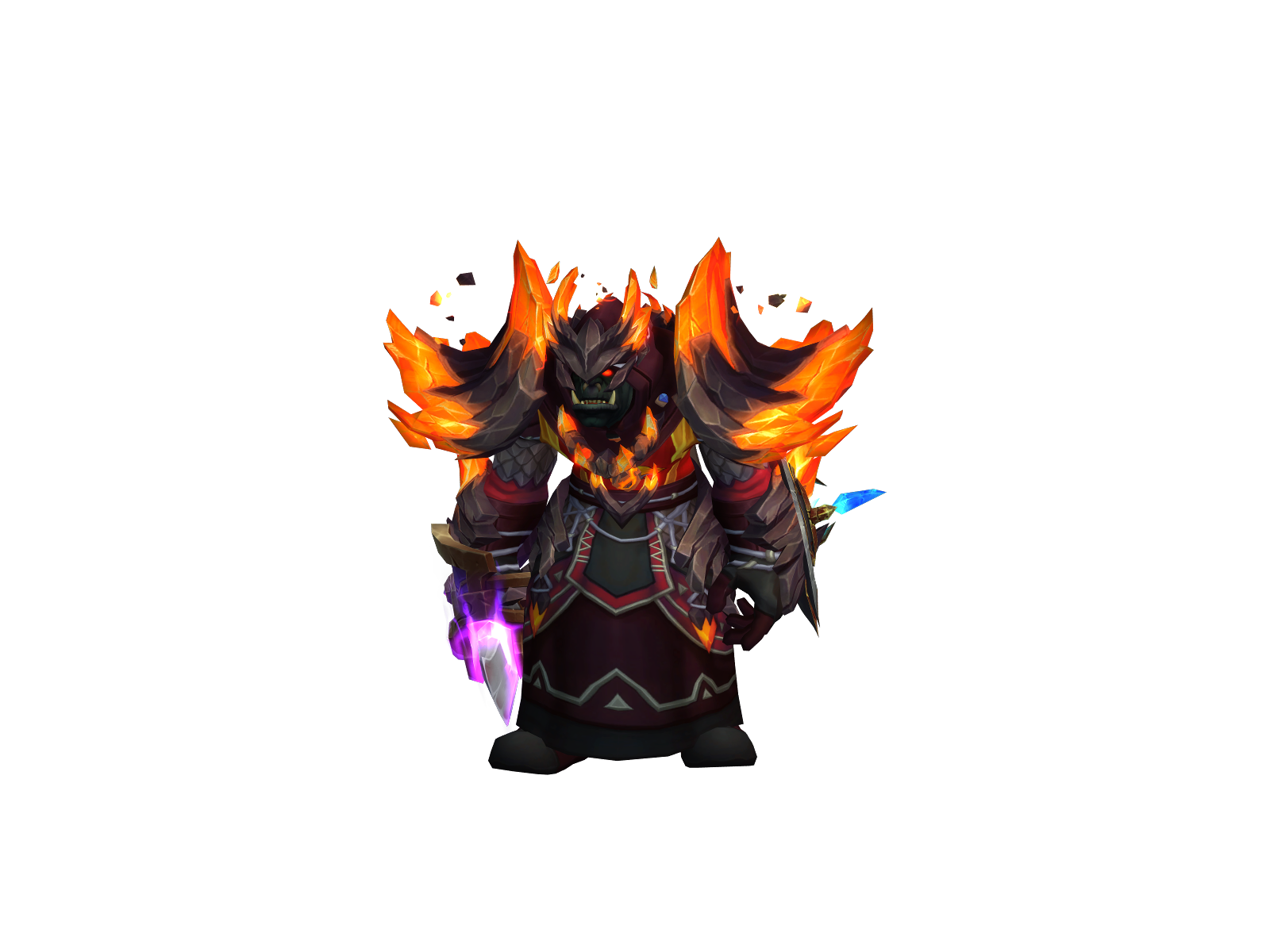 Hehaka 3D character render