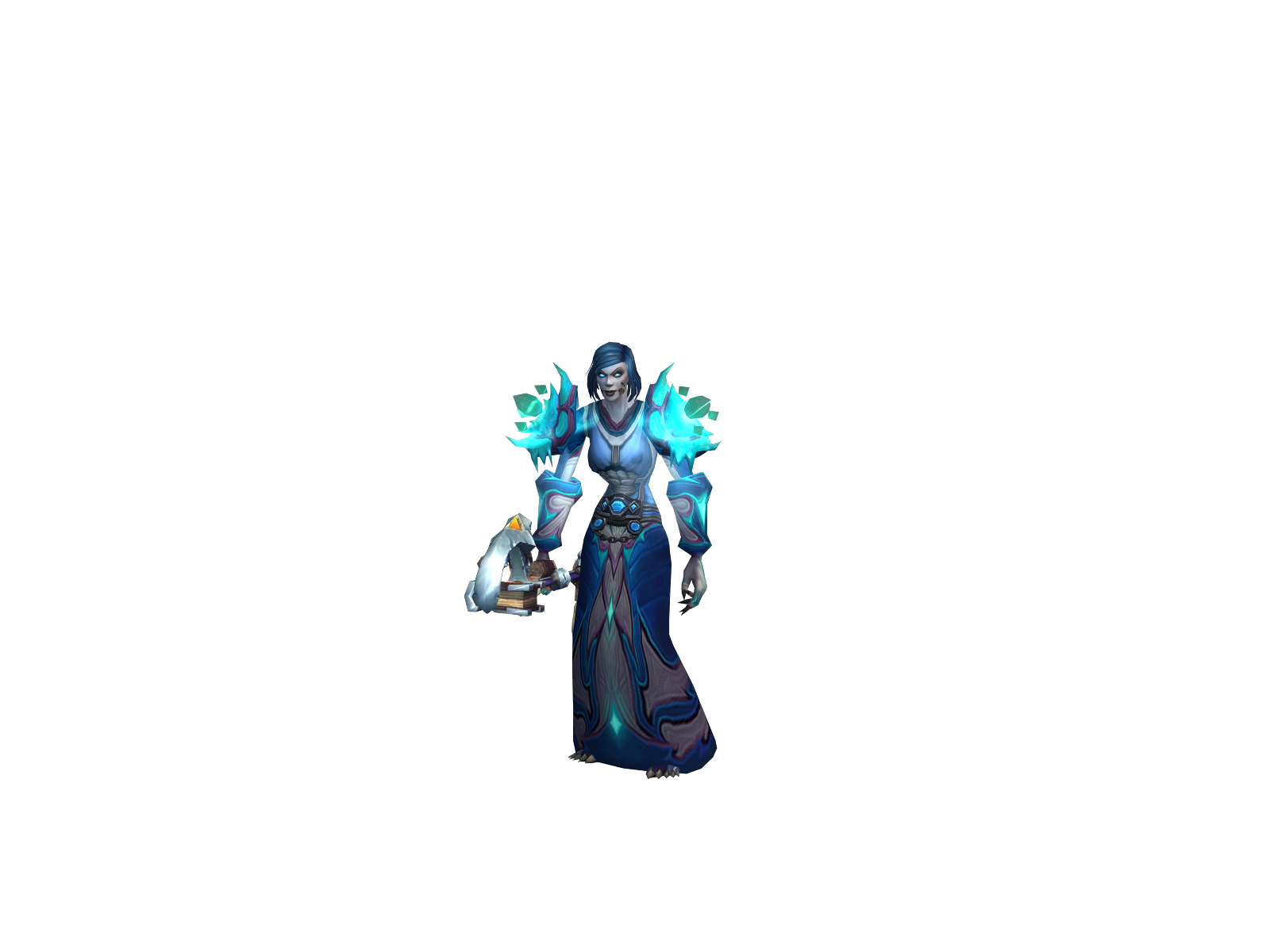 Dawenia 3D character render