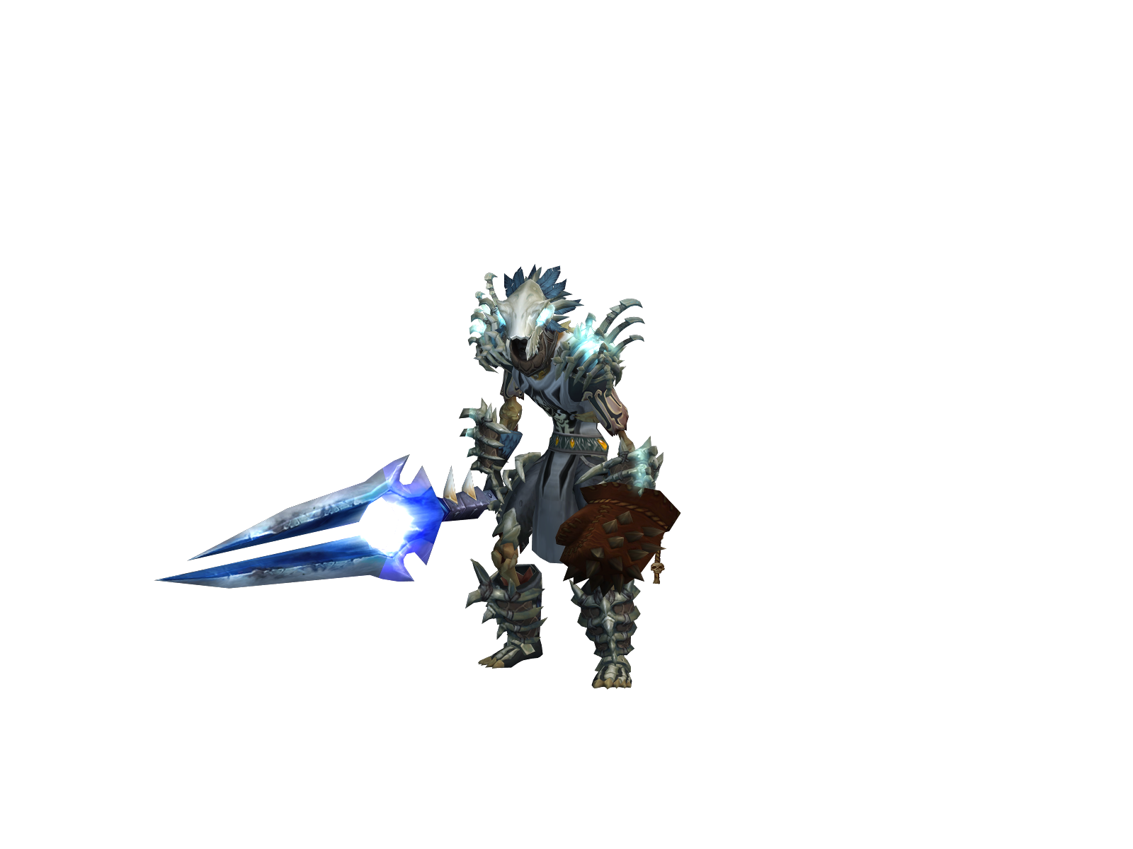 Taniks 3D character render