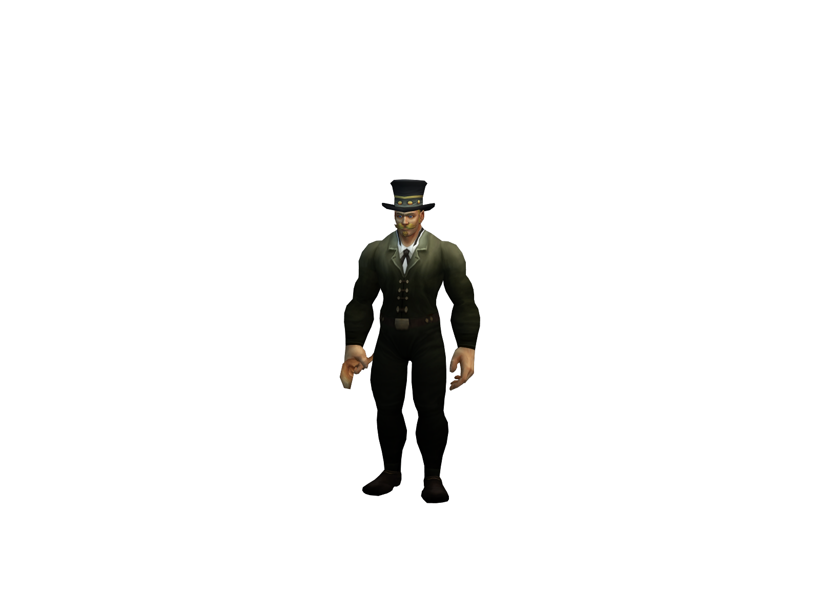 Prîestîel 3D character render