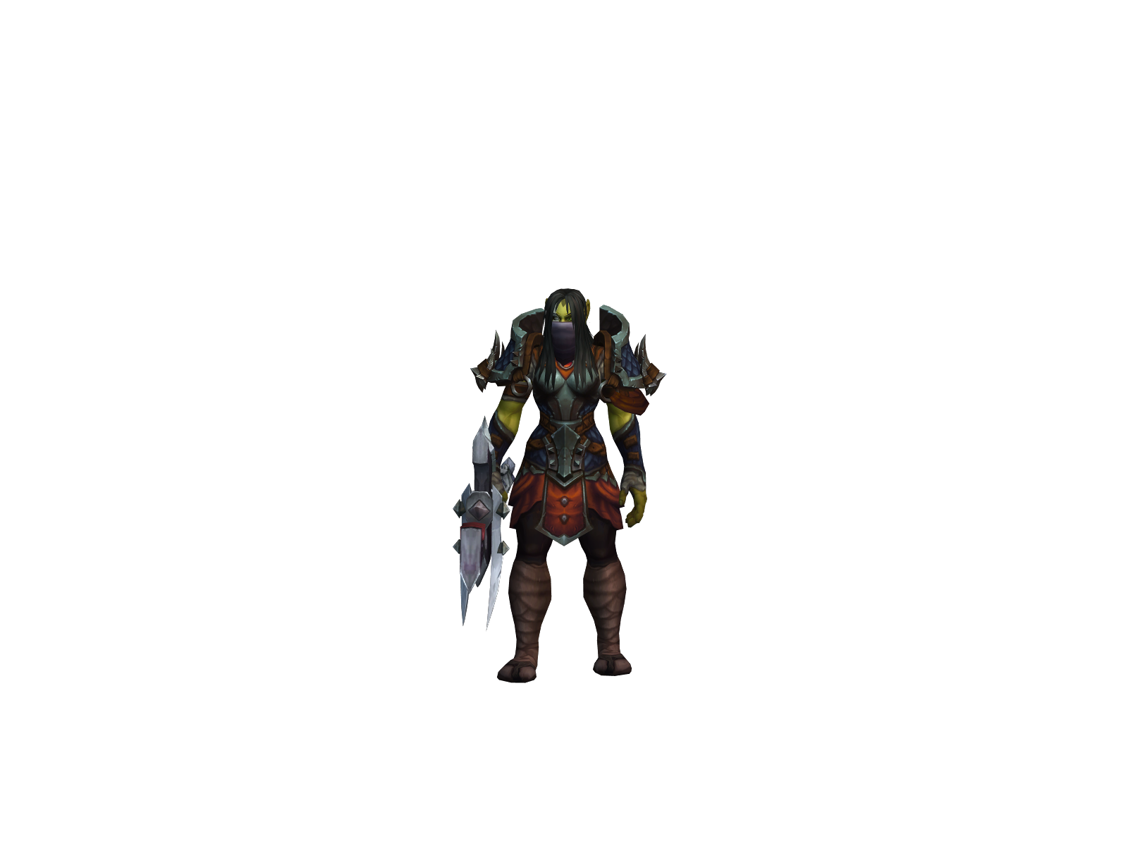 Dewamonk 3D character render