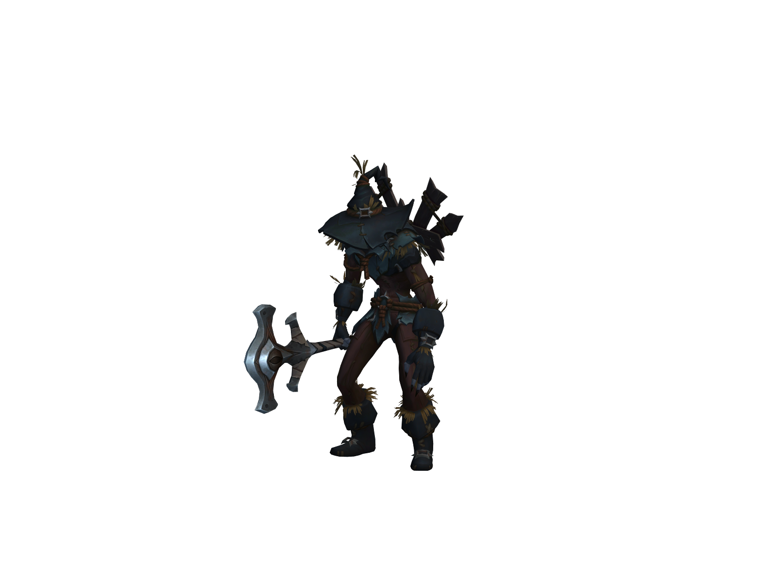 Kuddelp 3D character render