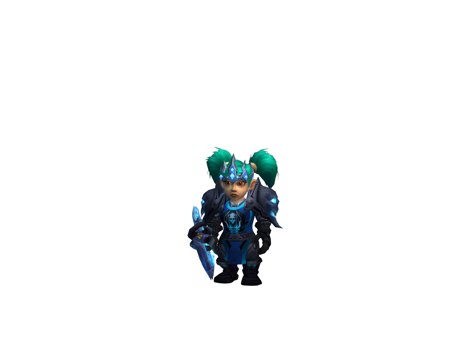 Lilgoon 3D character render
