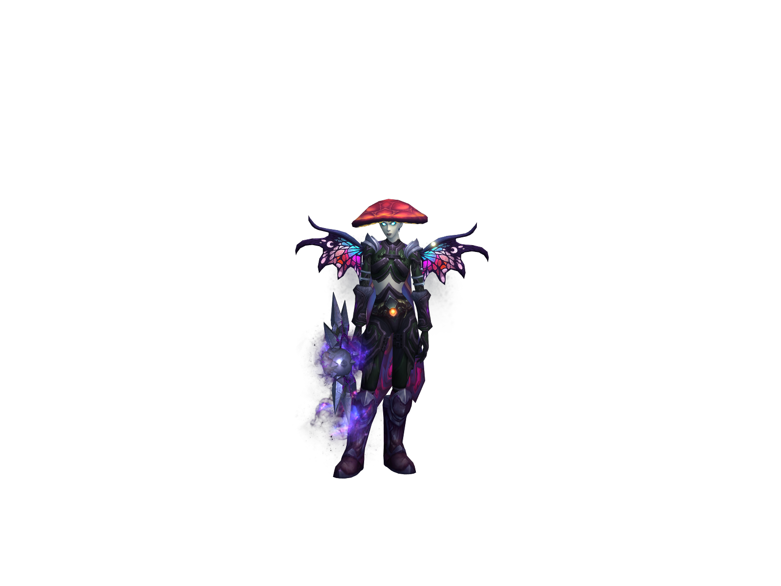Victorine 3D character render