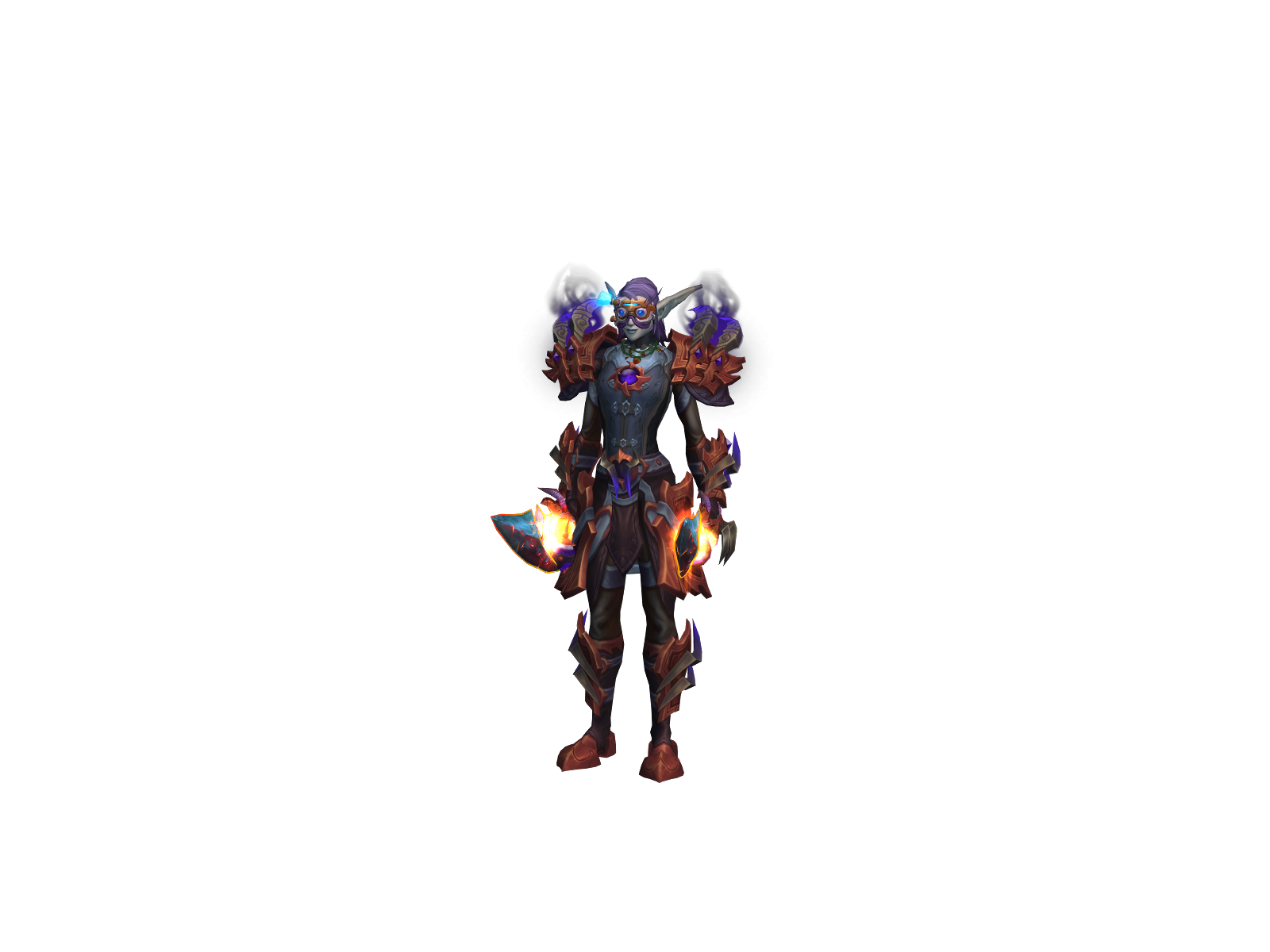 Viorogue 3D character render