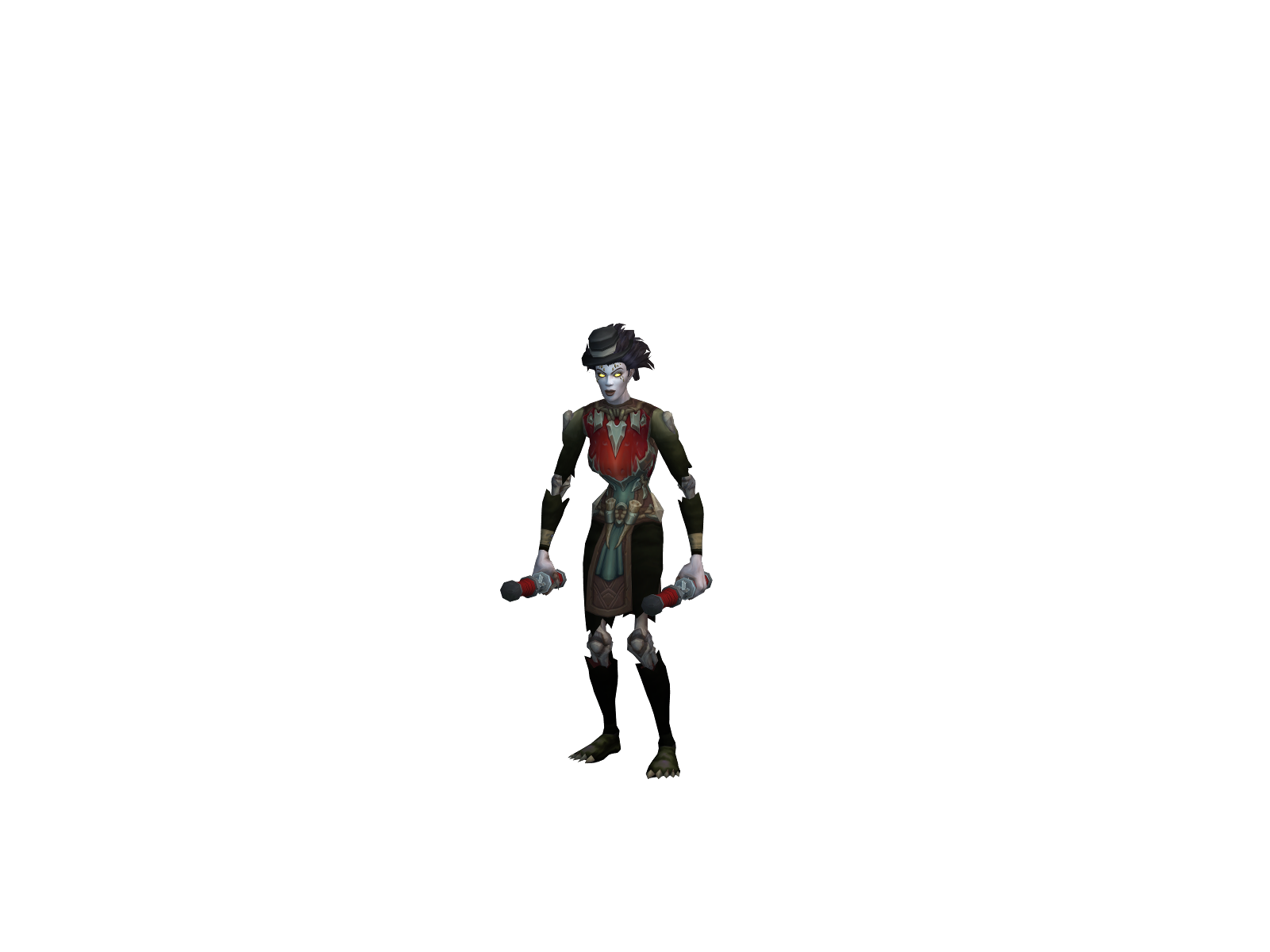 Xxd 3D character render