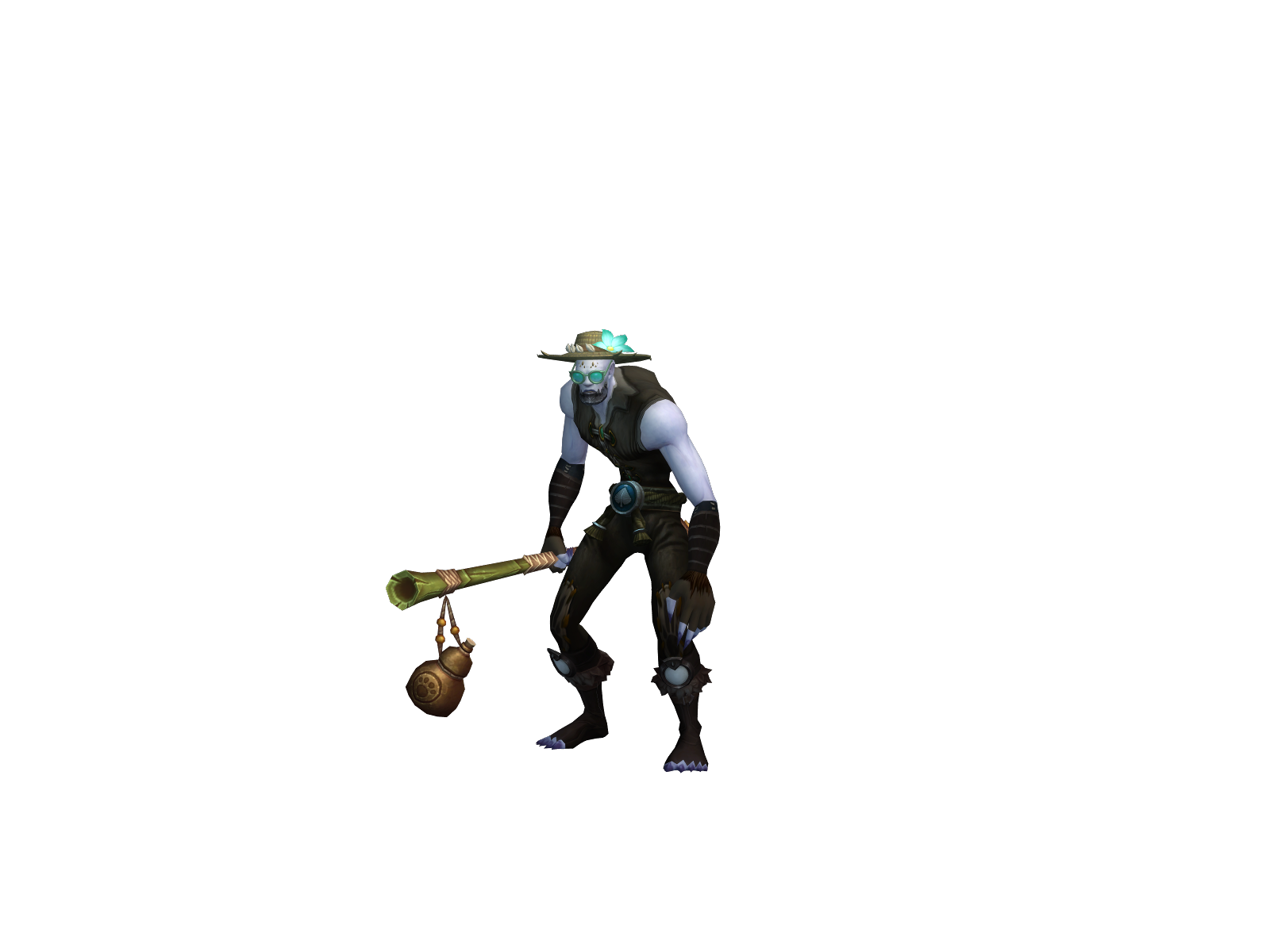 Flöckm 3D character render