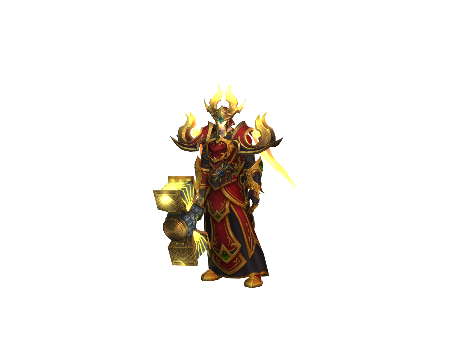 Paladrion 3D character render