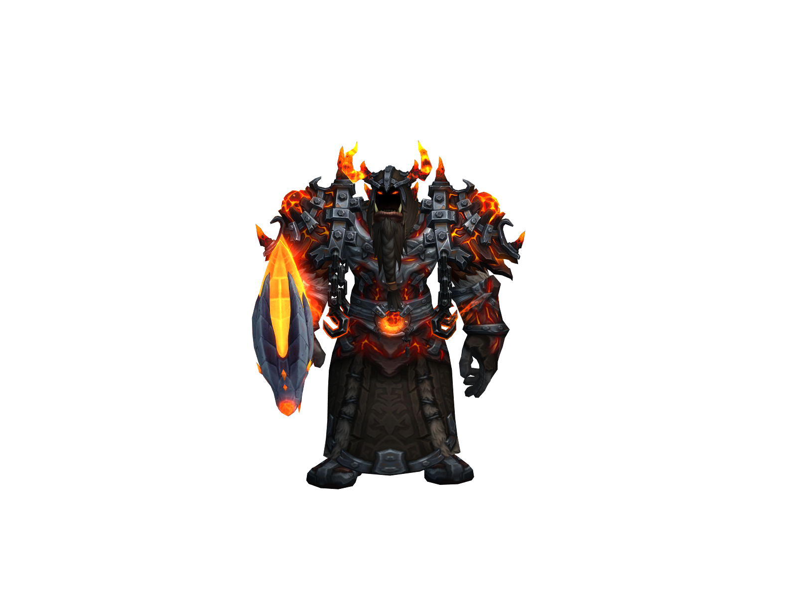 Baroen 3D character render