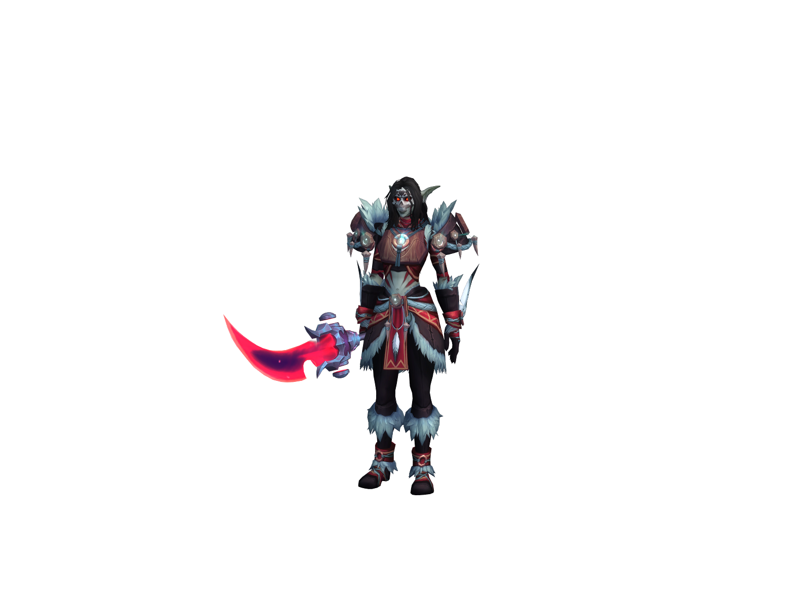 Zazzel 3D character render