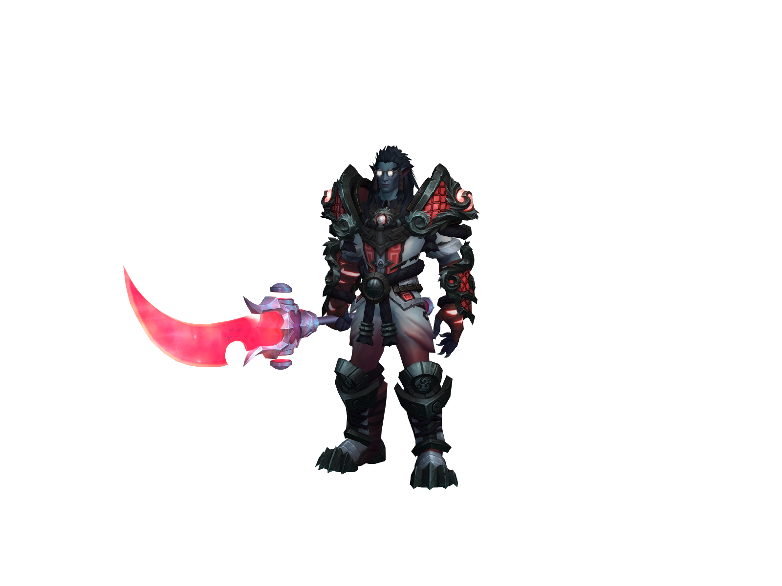Meckermonk 3D character render