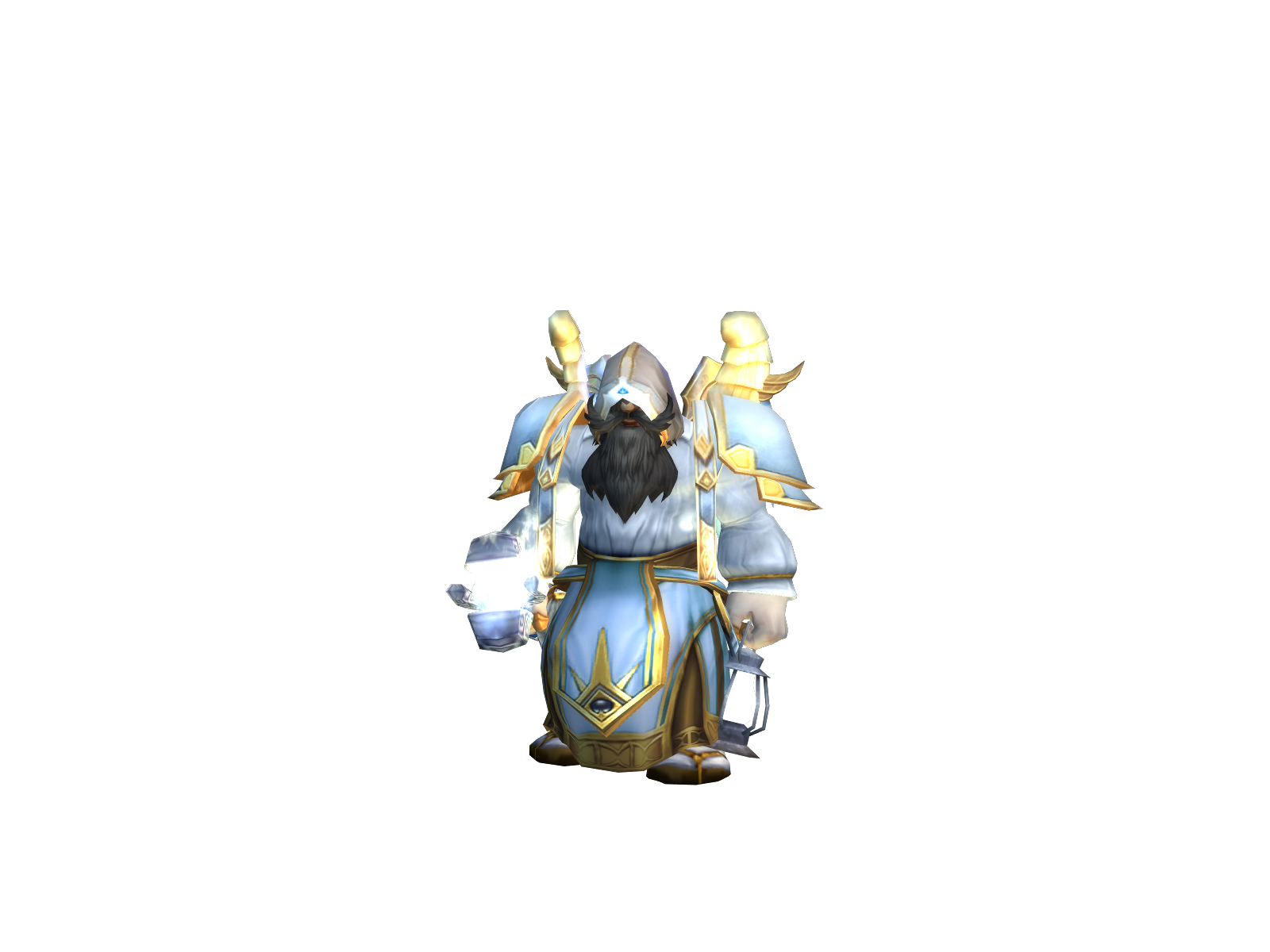 Dingopriest 3D character render