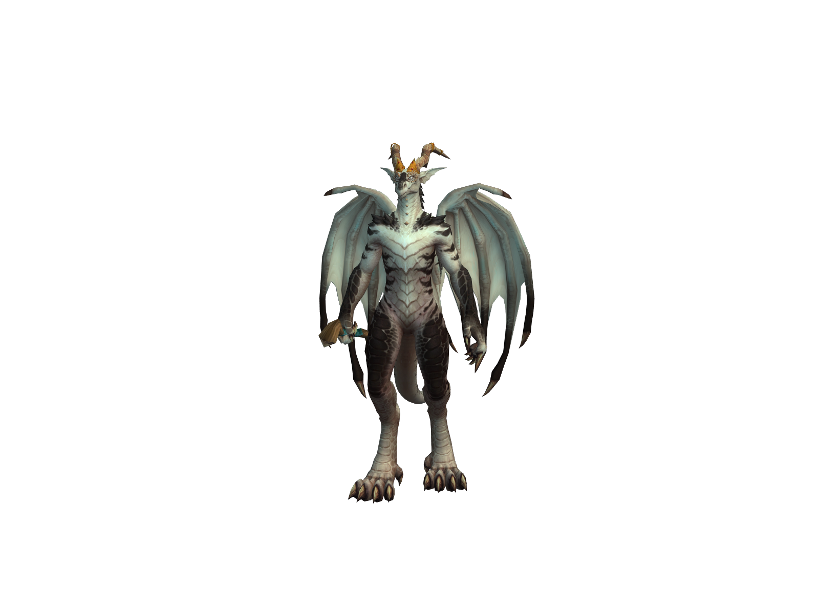Dragöner 3D character render