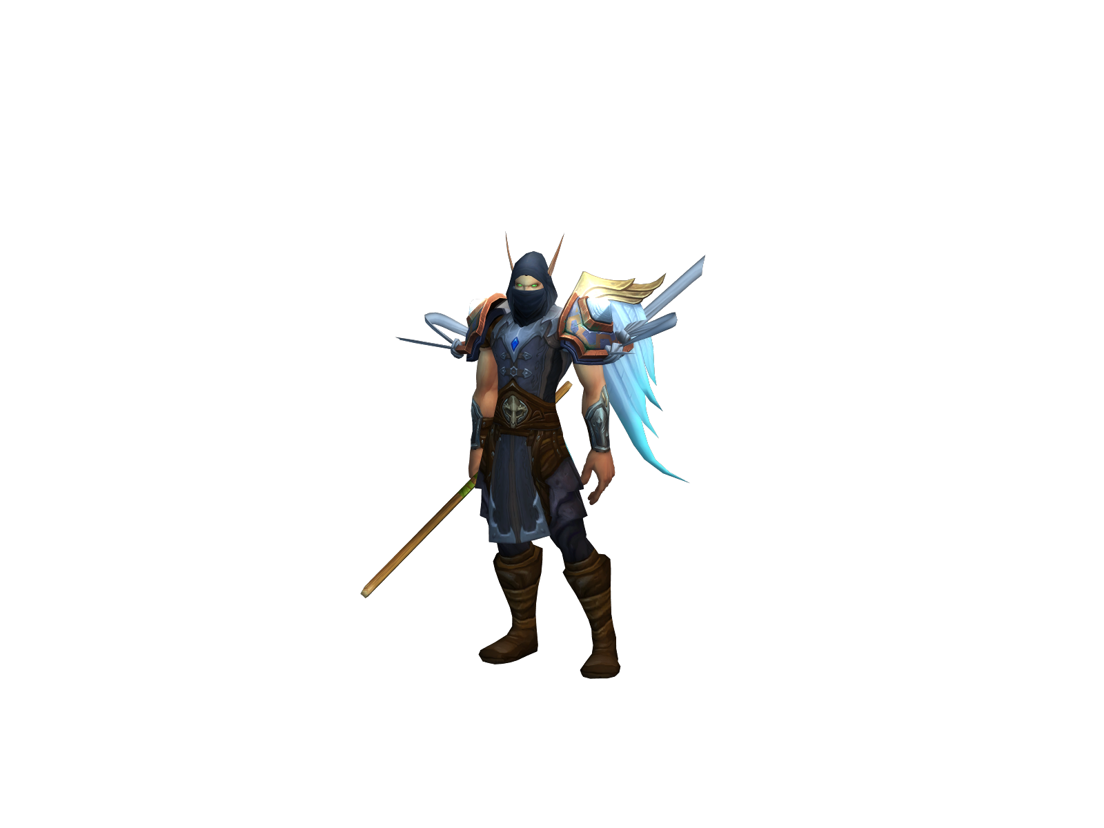 Relentlessly 3D character render