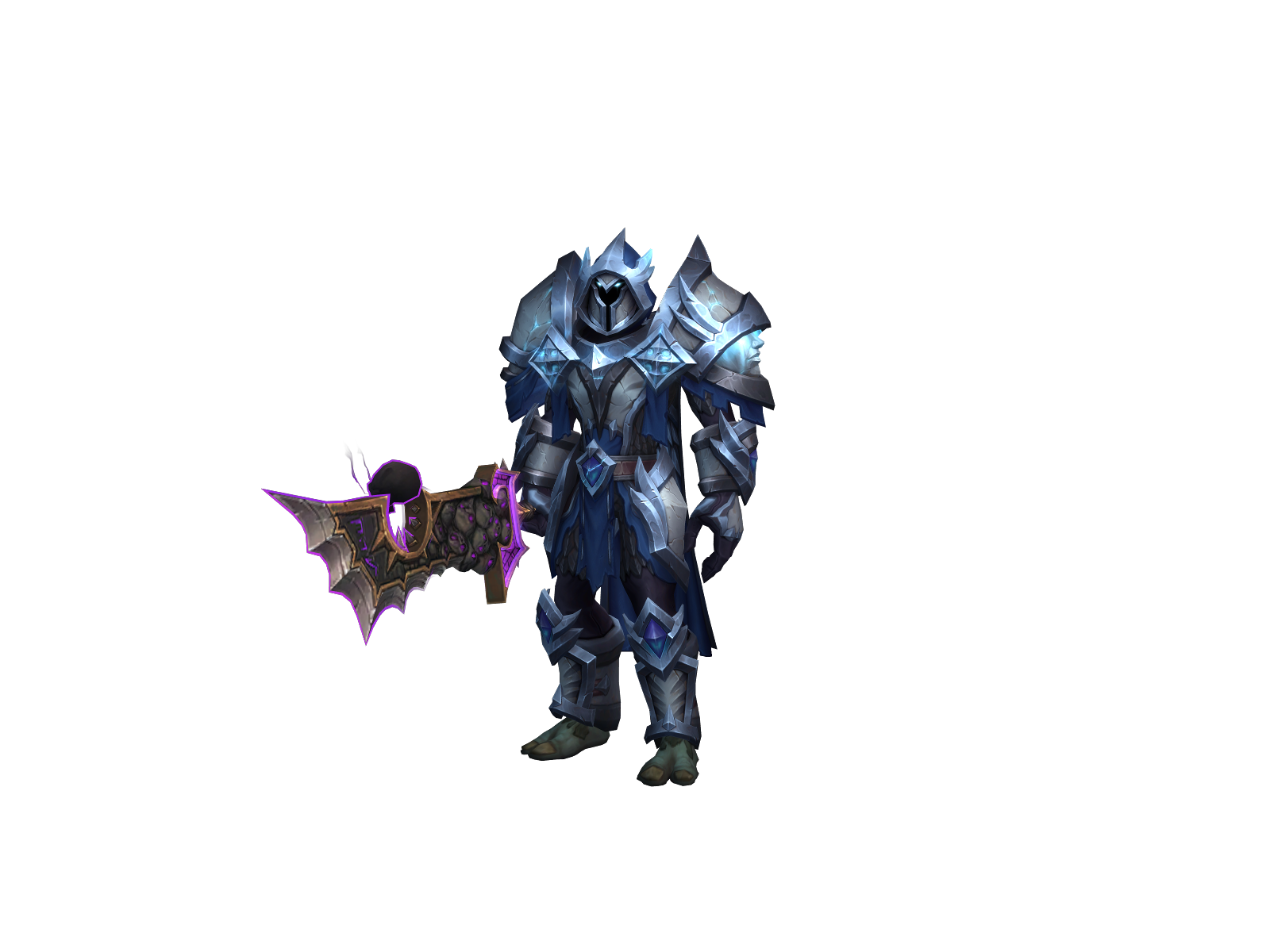 Vengador 3D character render