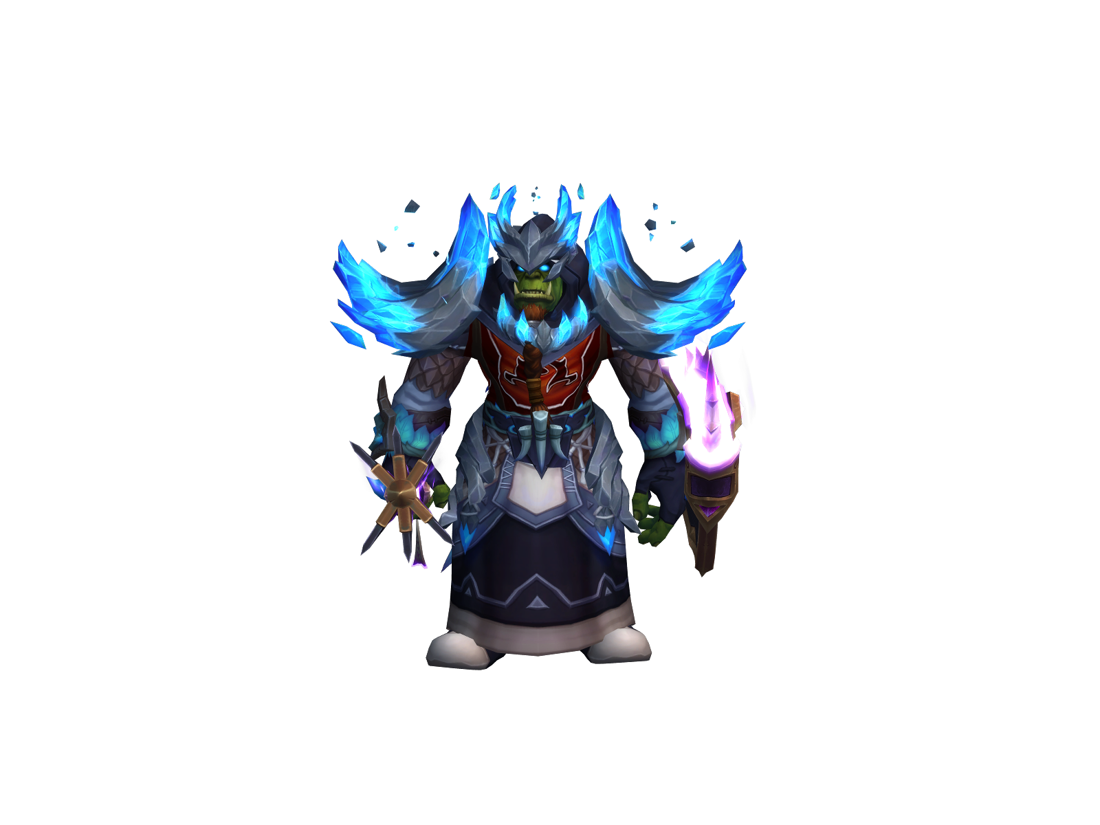 Bizepsproc 3D character render