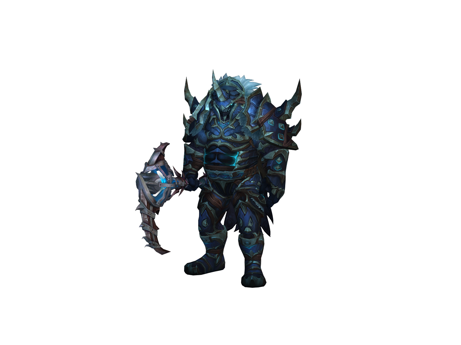 Pownzerfaust 3D character render