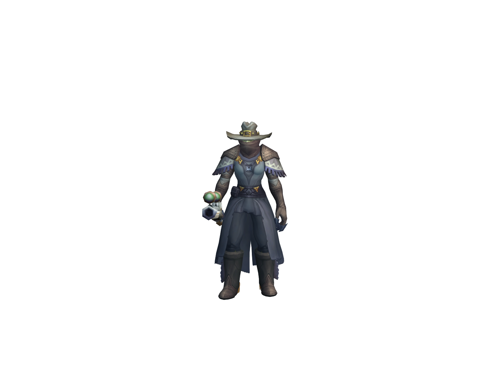 Fortyniner 3D character render