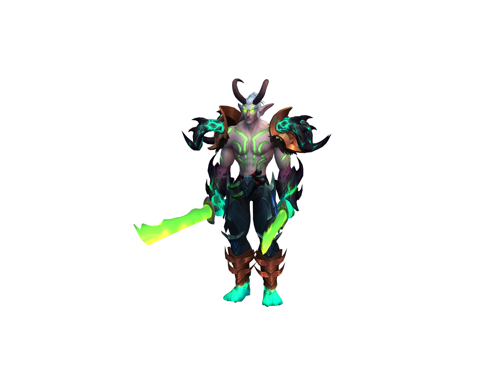 Clife 3D character render