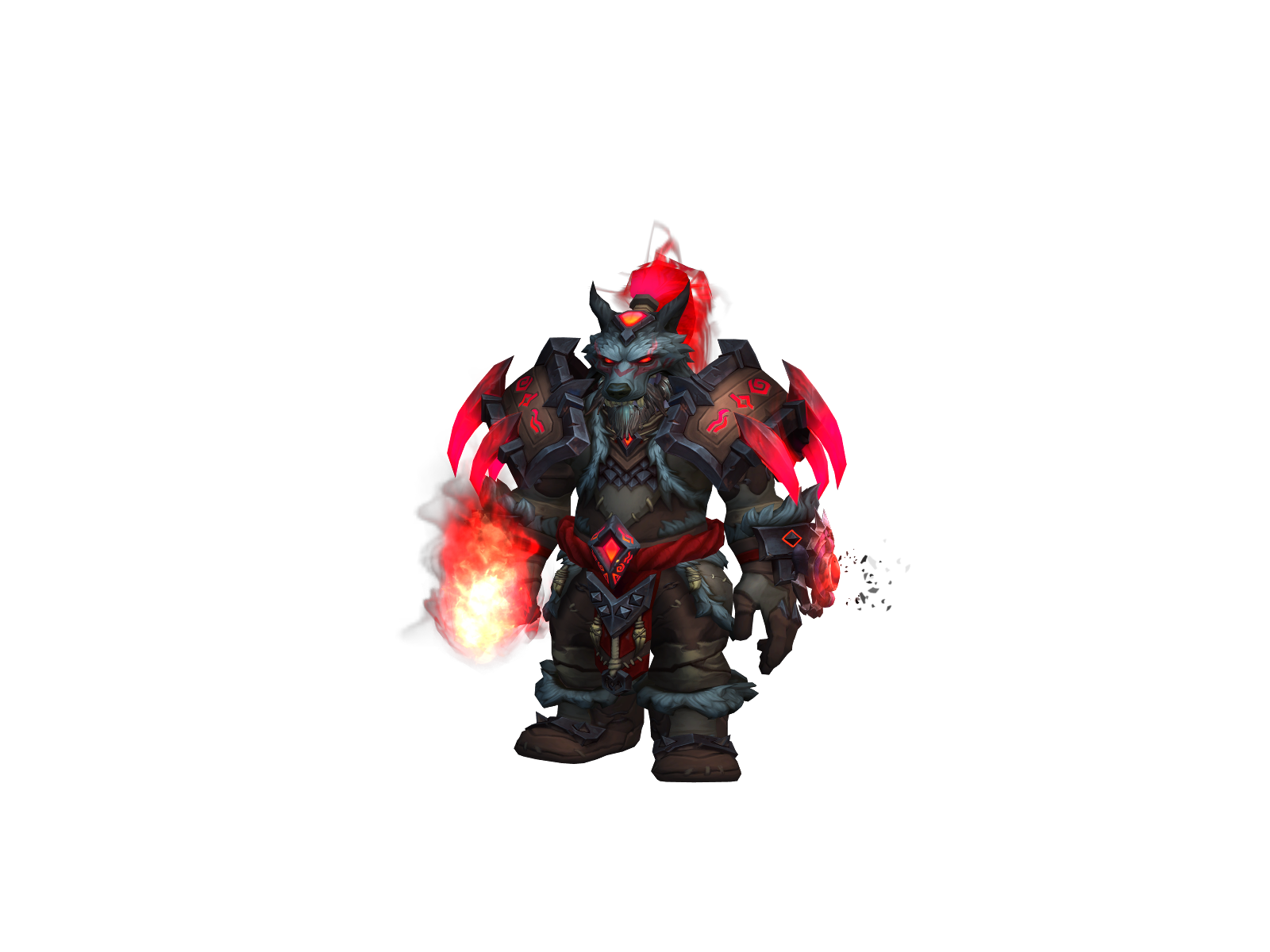 Darunis 3D character render