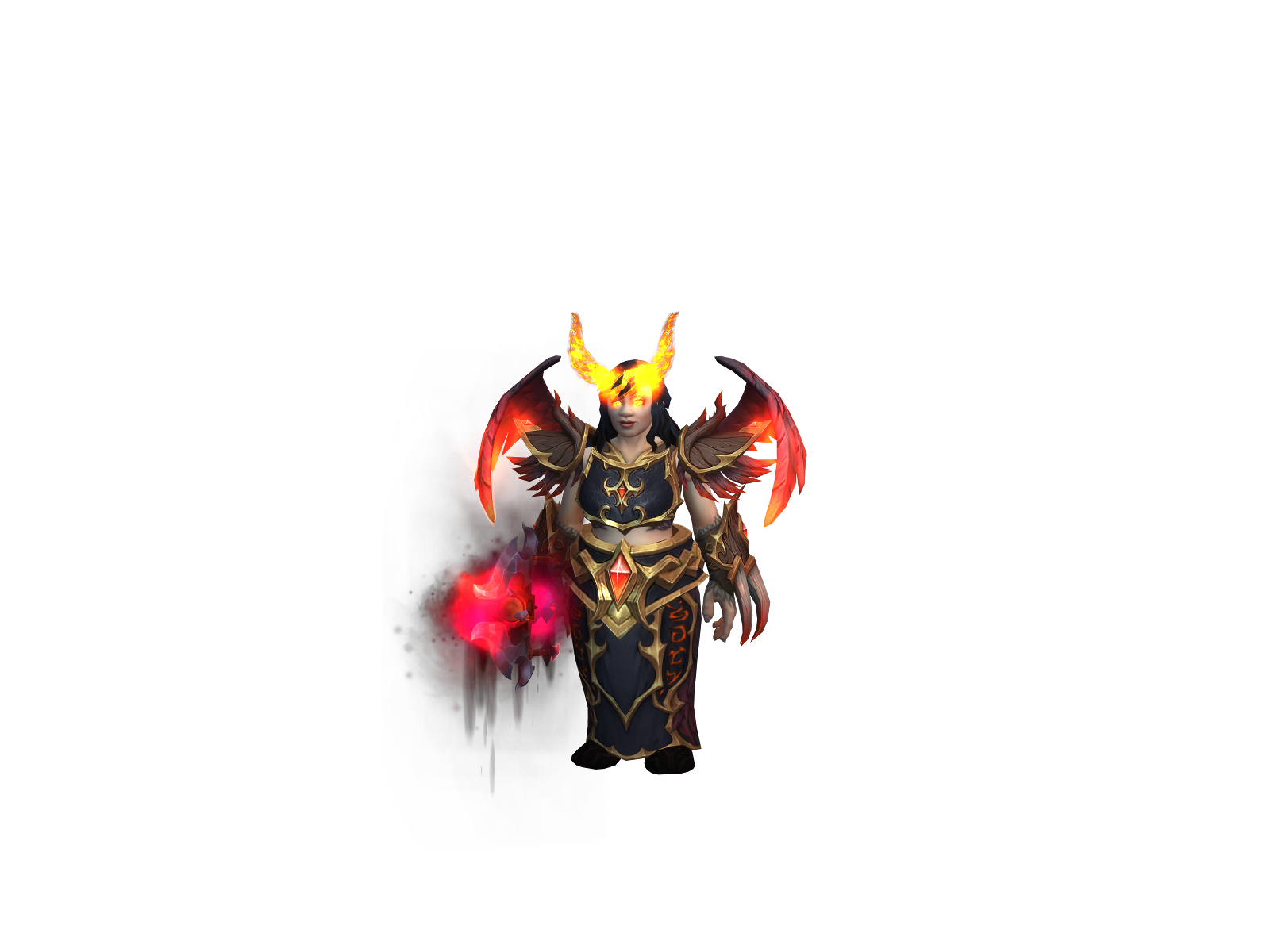 Fryfliction 3D character render