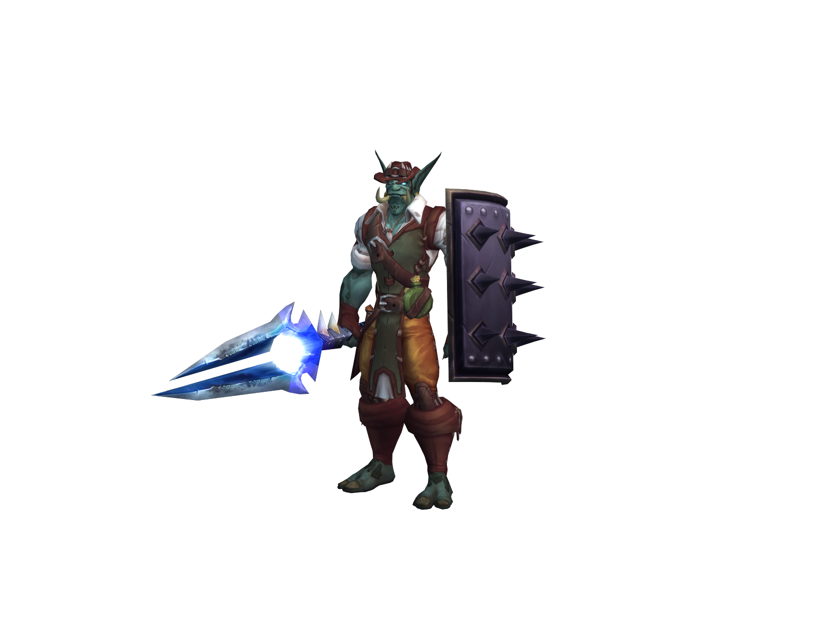 Partisan 3D character render