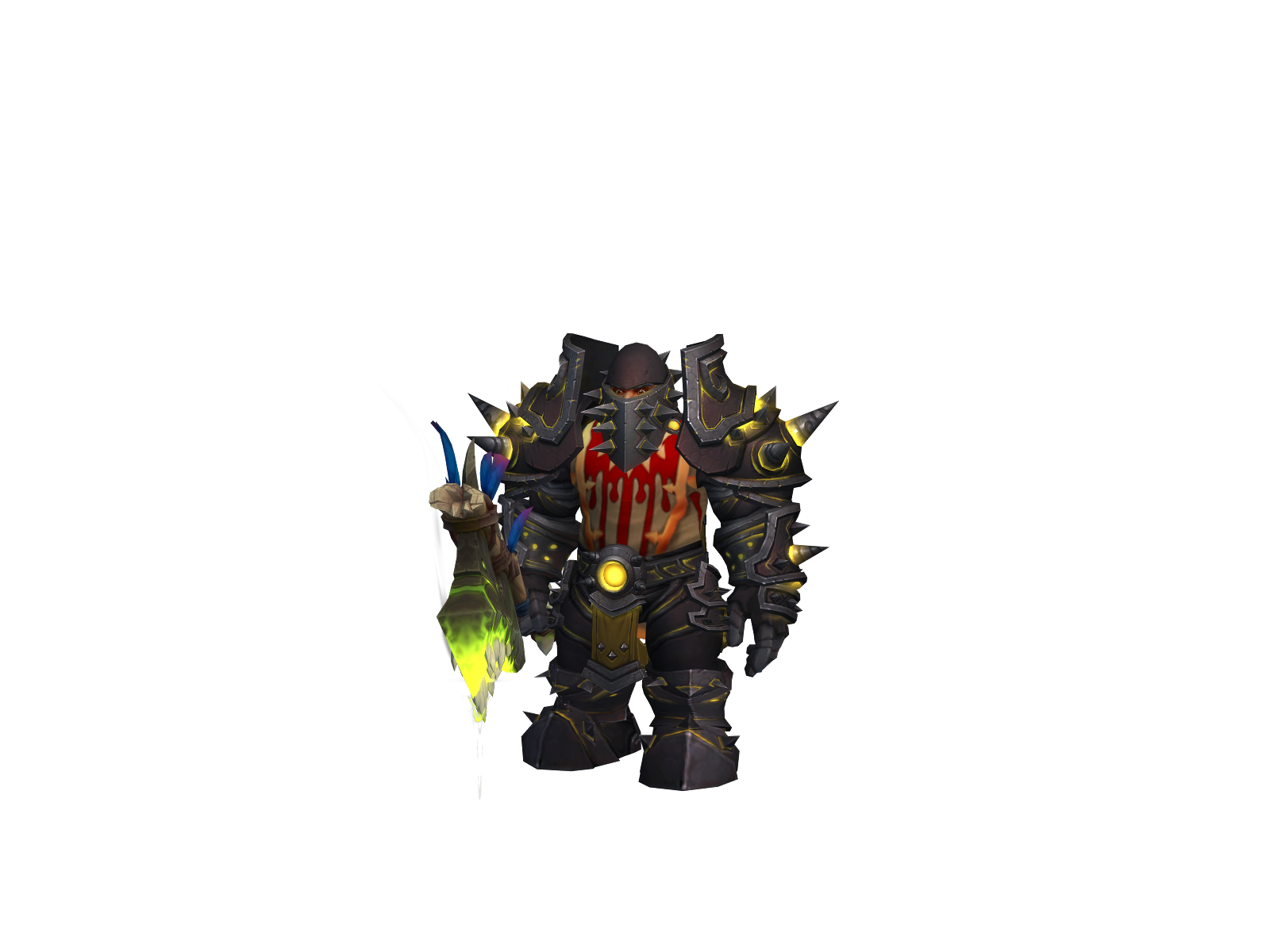 izaro 3D character render