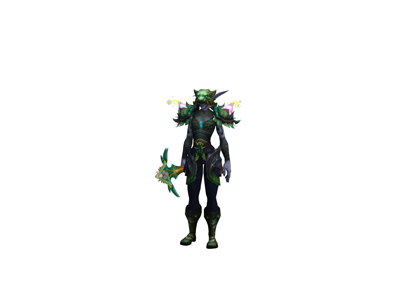 Synthraya 3D character render