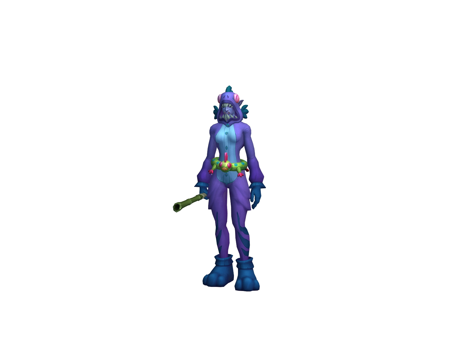 Seluniá 3D character render