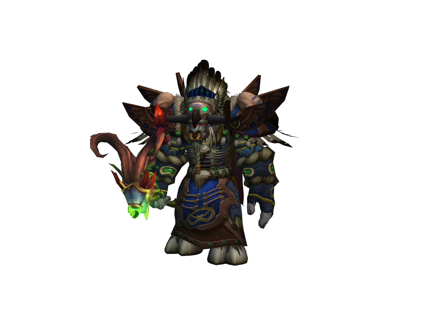 Duròk 3D character render