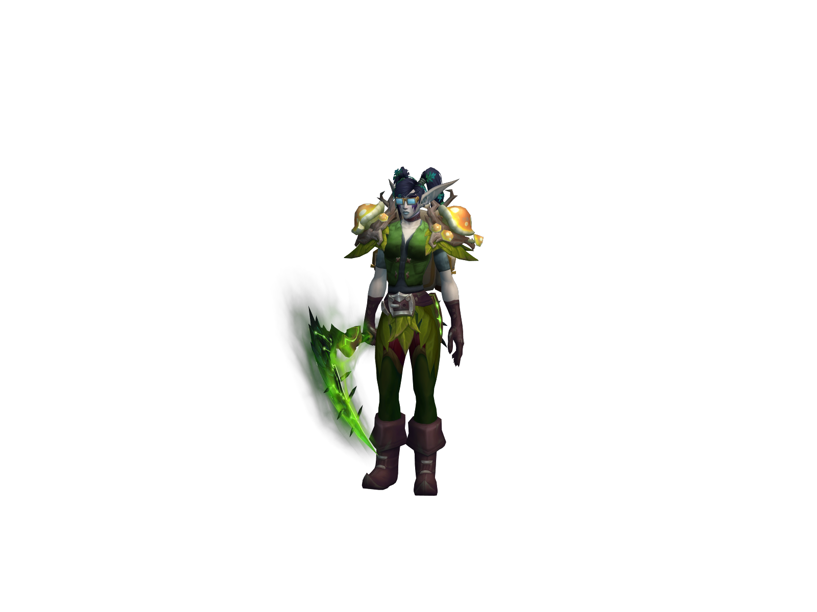 Burnøt 3D character render
