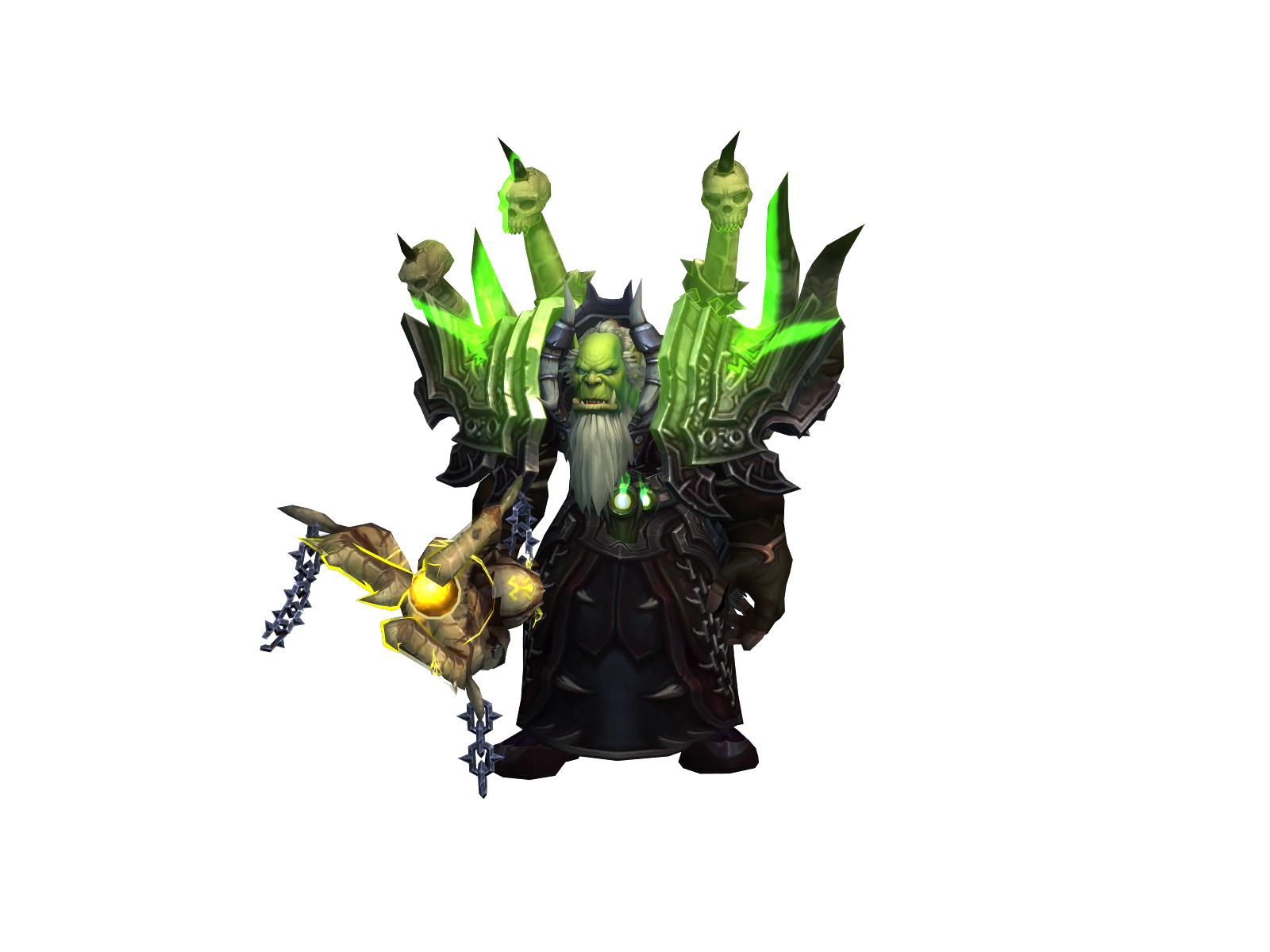 Velgrok 3D character render