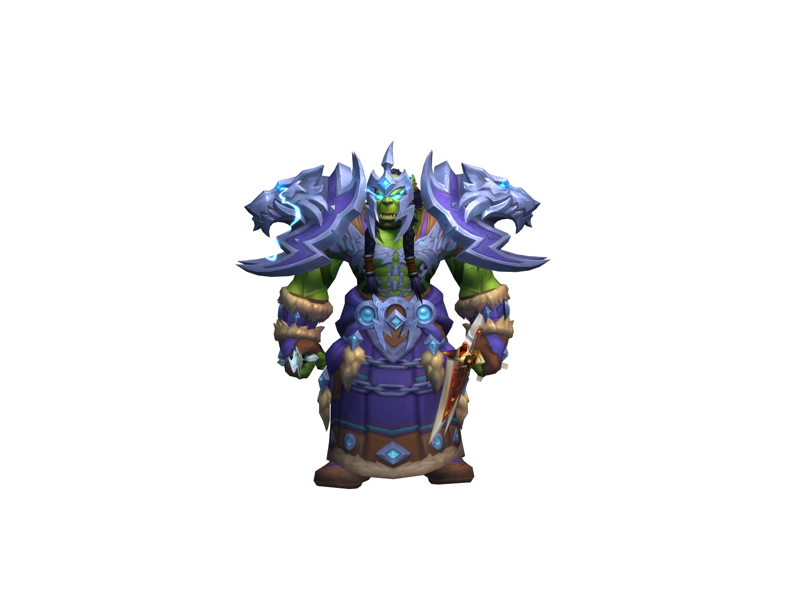 Grahnk 3D character render
