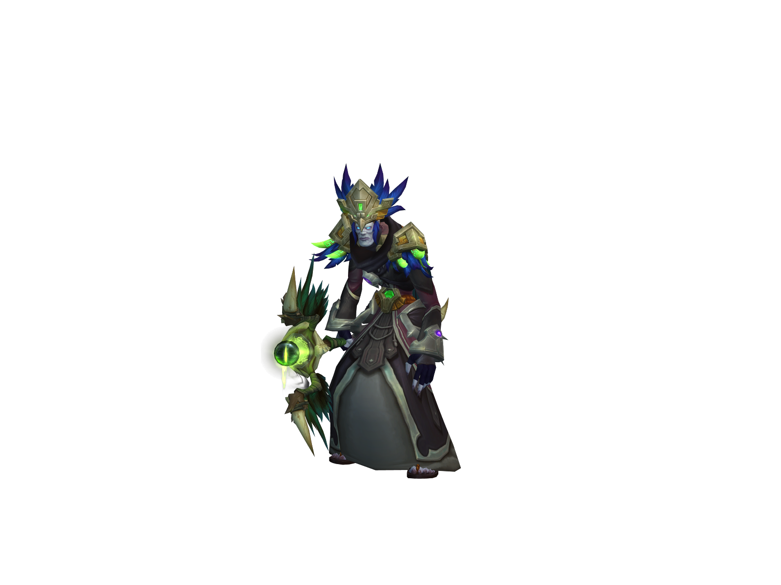 Telpriest 3D character render