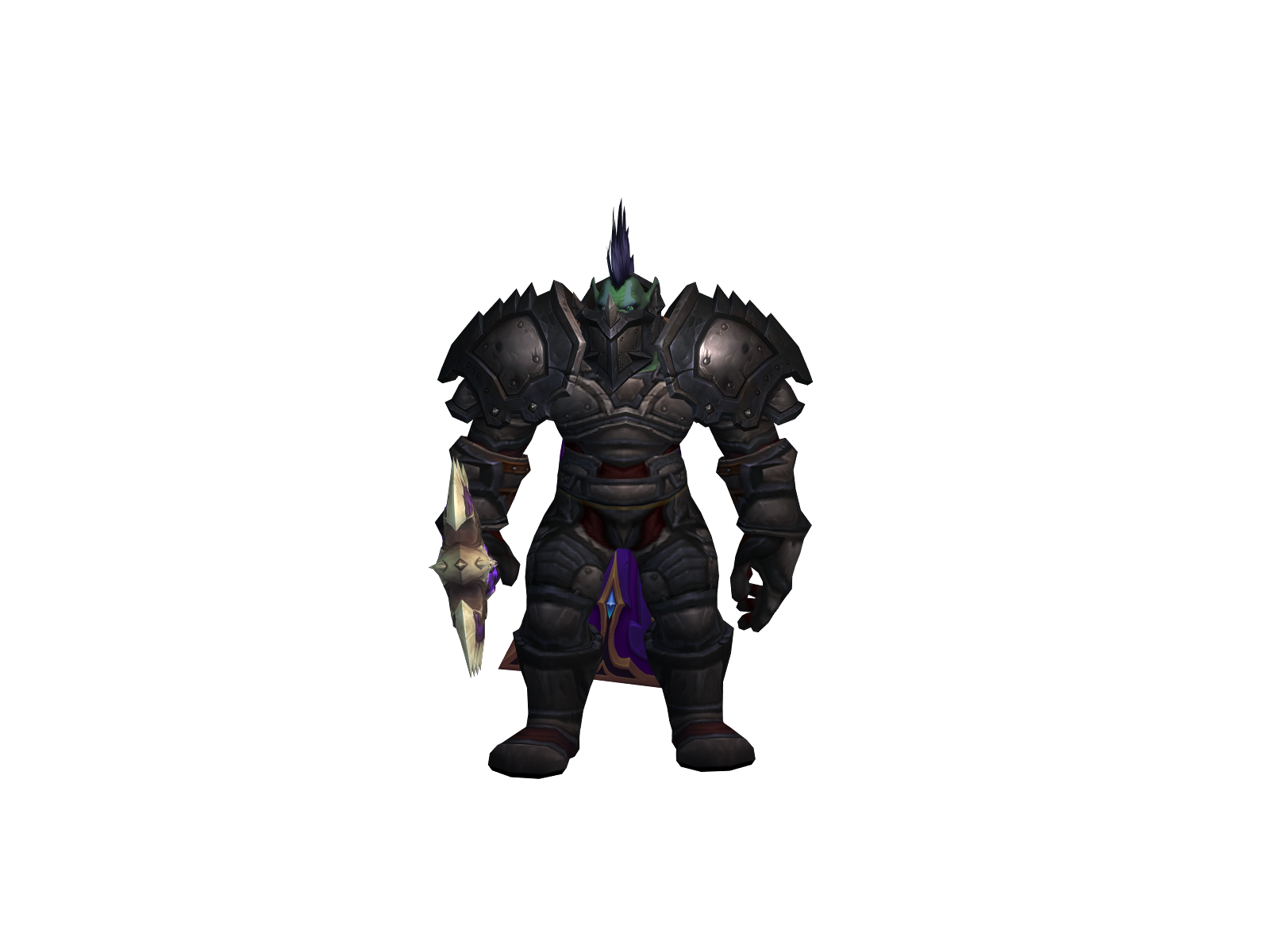 Mistabatista 3D character render