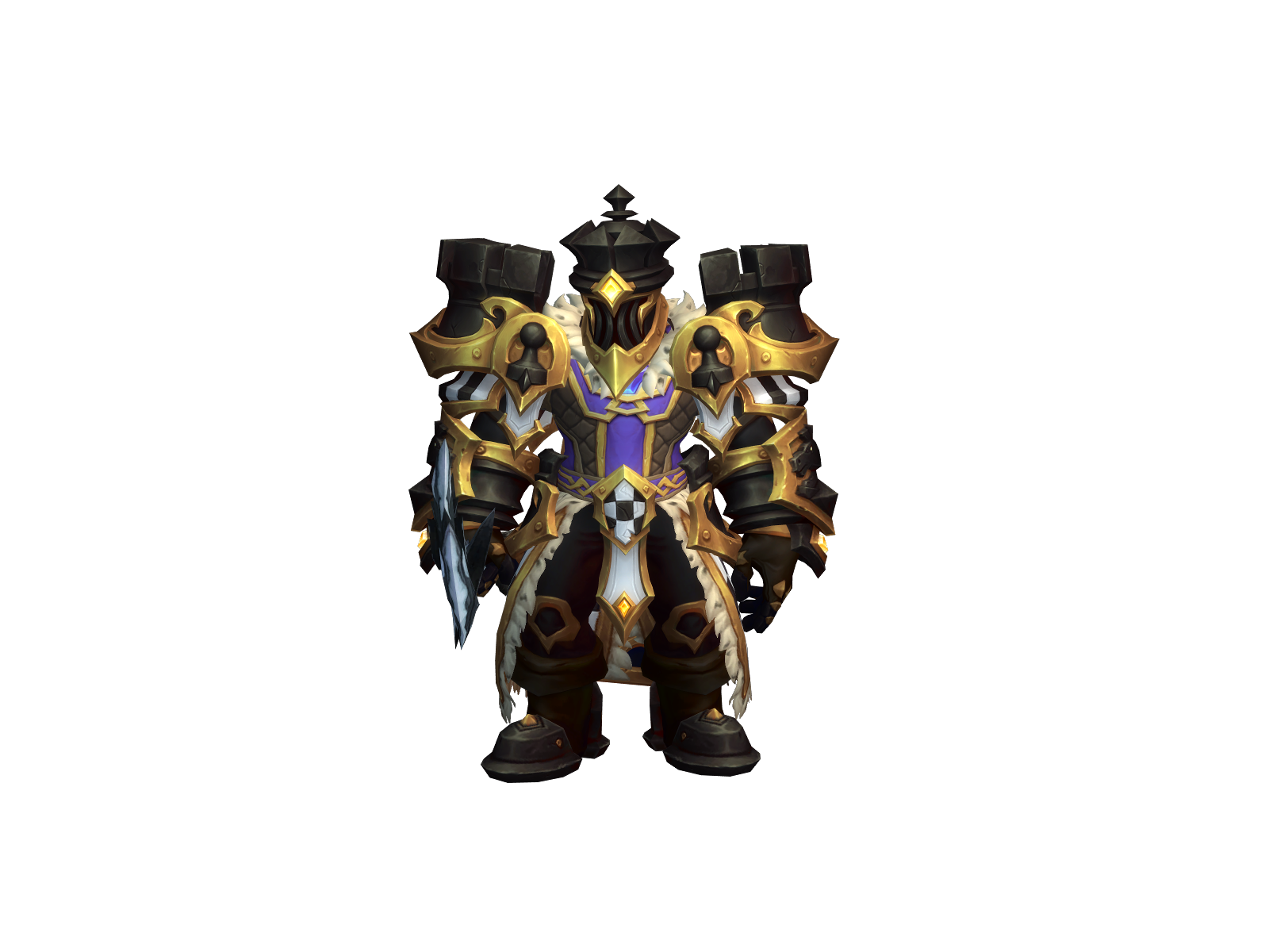 Agronak 3D character render