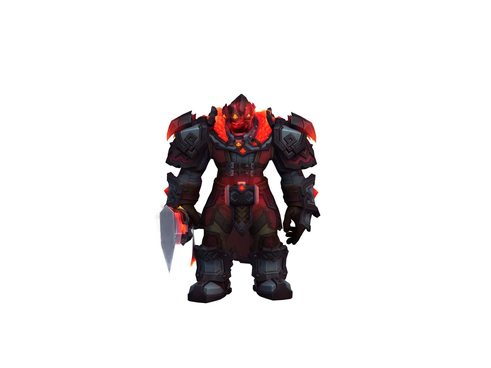 Macadamiamon 3D character render