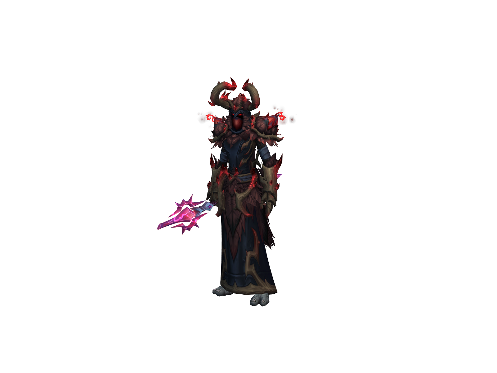 Raylich 3D character render